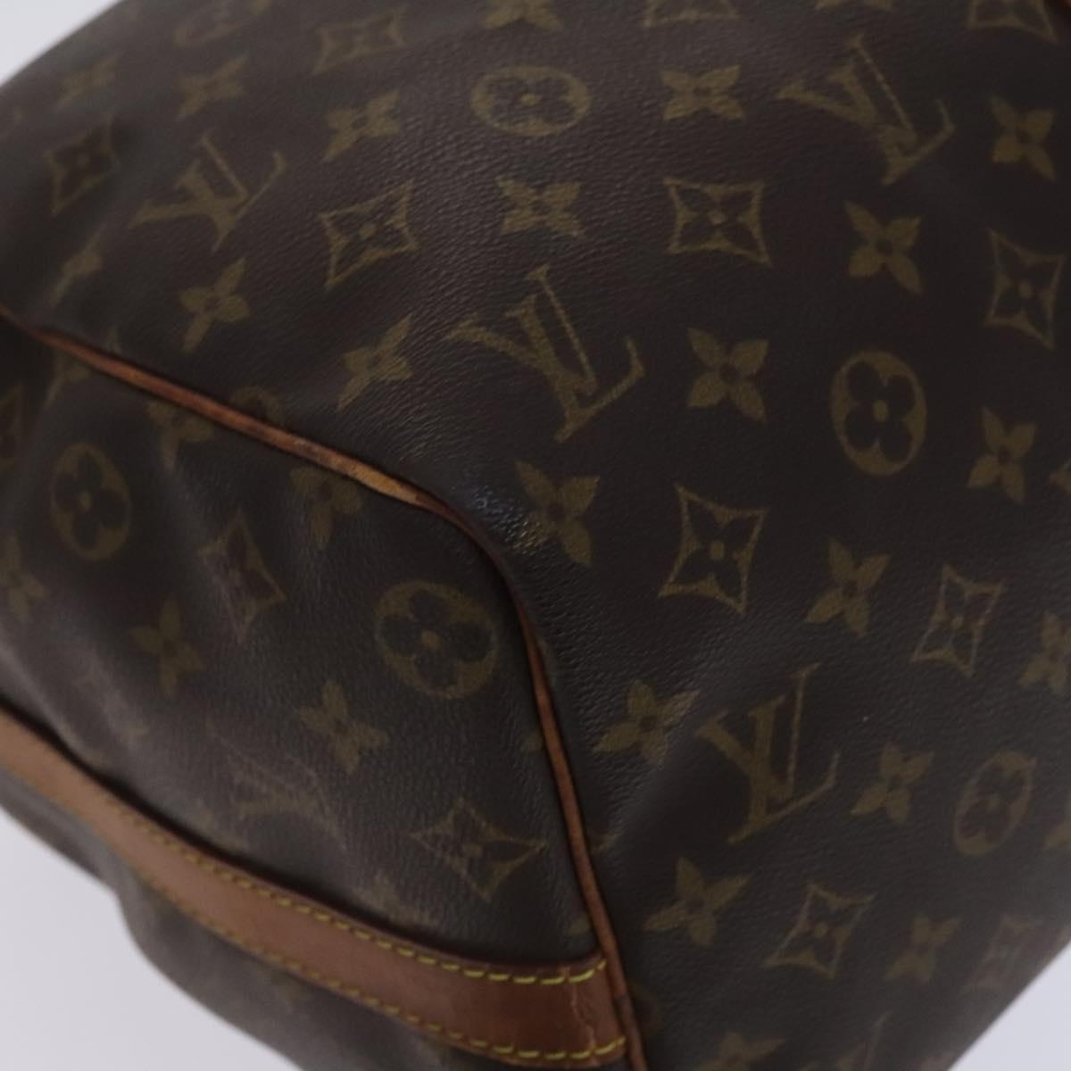 LOUIS VUITTON Monogram Keepall Bandouliere 45 Boston Bag M41418 LV Auth BD616