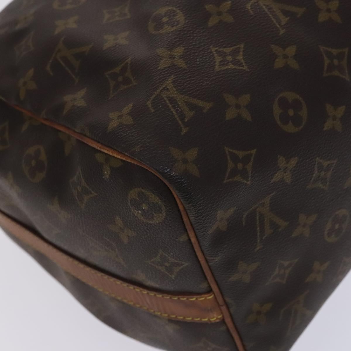 LOUIS VUITTON Monogram Keepall Bandouliere 45 Boston Bag M41418 LV Auth BD616
