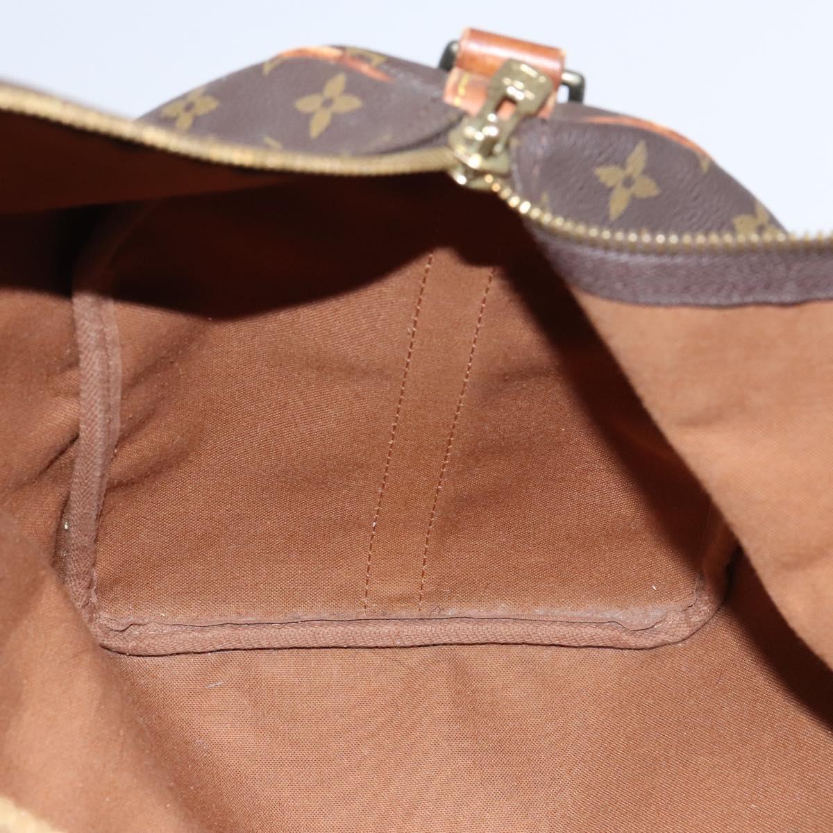 LOUIS VUITTON Monogram Keepall Bandouliere 45 Boston Bag M41418 LV Auth BD616