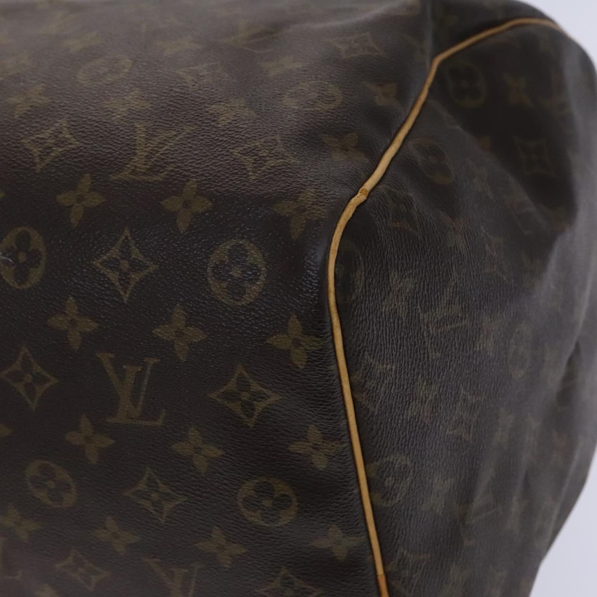 LOUIS VUITTON Monogram Keepall 60 Boston Bag M41422 LV Auth BD700