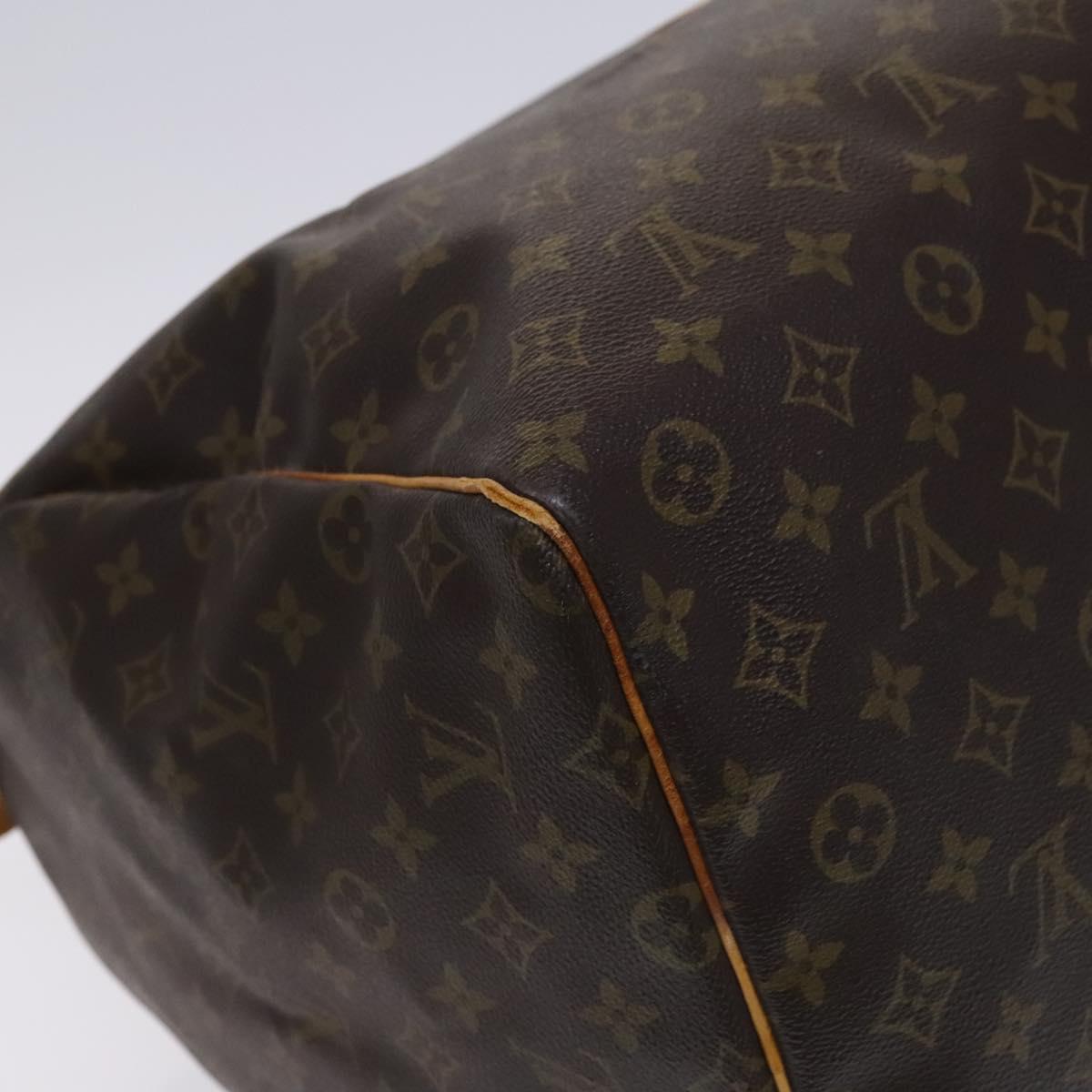 LOUIS VUITTON Monogram Keepall 60 Boston Bag M41422 LV Auth BD700