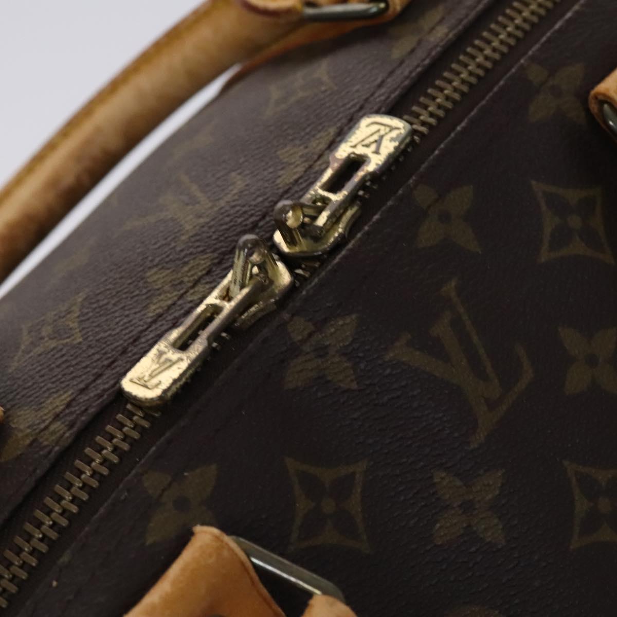 LOUIS VUITTON Monogram Keepall 60 Boston Bag M41422 LV Auth BD700