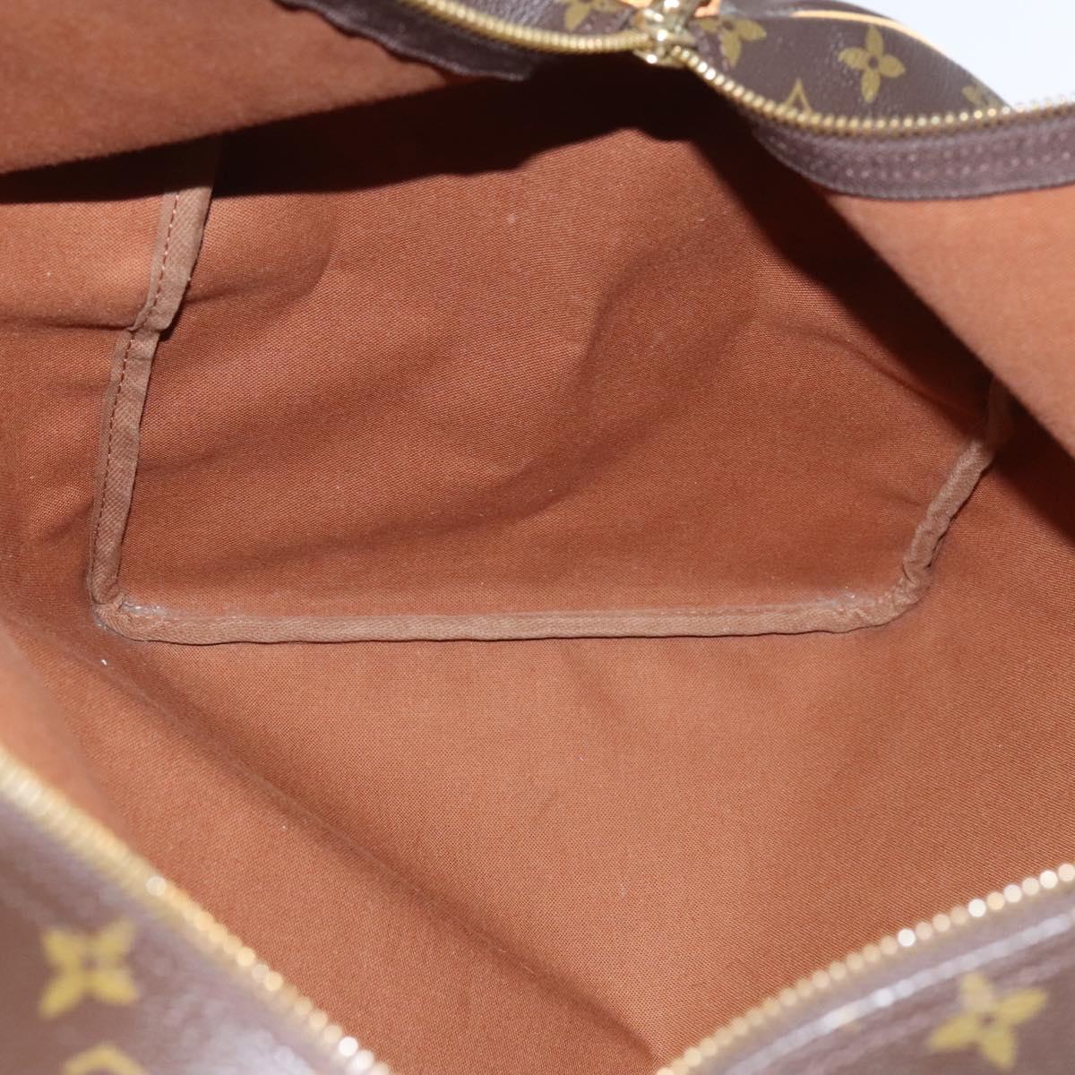 LOUIS VUITTON Monogram Keepall 60 Boston Bag M41422 LV Auth BD700