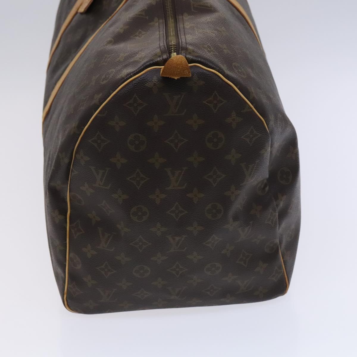 LOUIS VUITTON Monogram Keepall 60 Boston Bag M41422 LV Auth BD700
