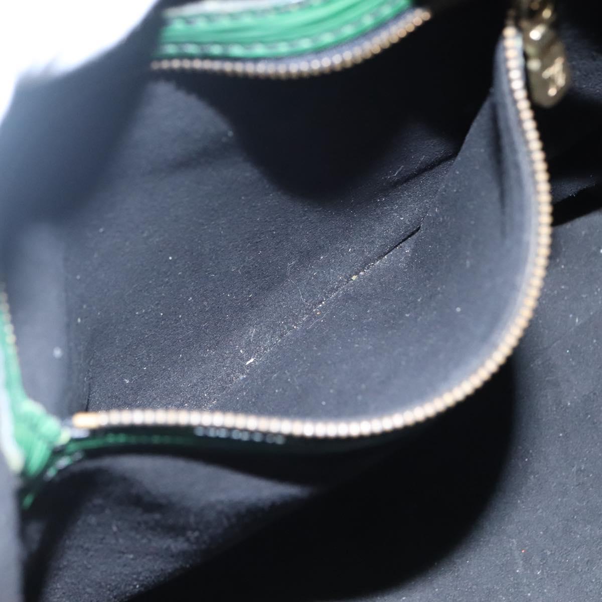 LOUIS VUITTON Epi Petit Noe Shoulder Bag Bicolor Green Red M44147 LV Auth BD723