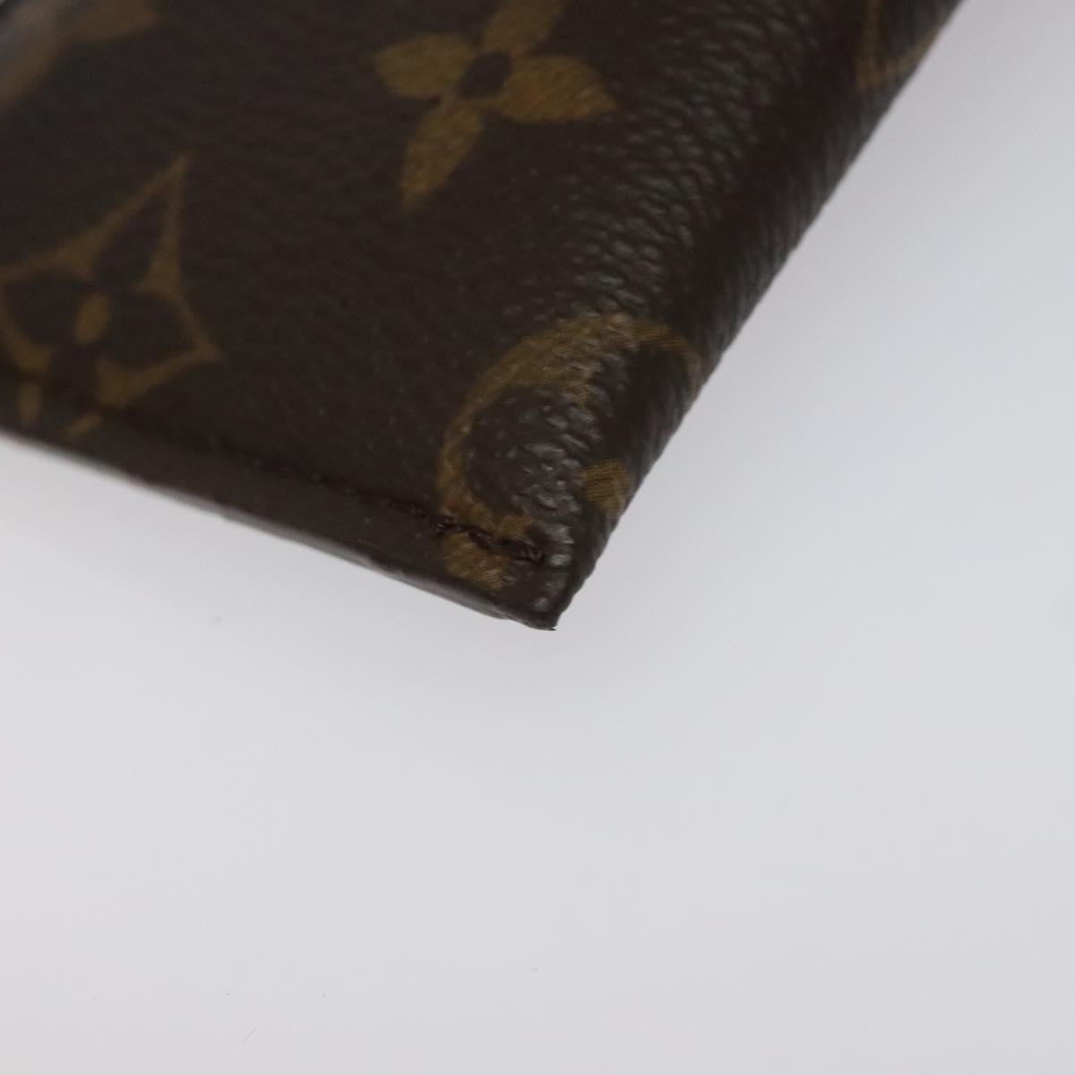 LOUIS VUITTON Monogram Etui Lunette PM Glasses Case M66545 LV Auth BD730