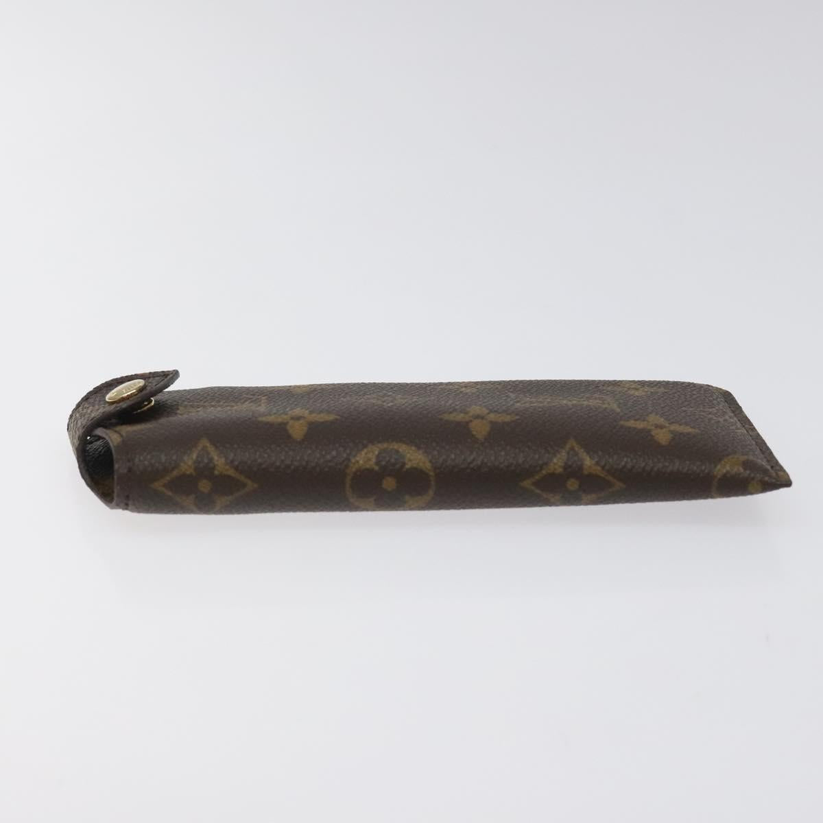 LOUIS VUITTON Monogram Etui Lunette PM Glasses Case M66545 LV Auth BD730