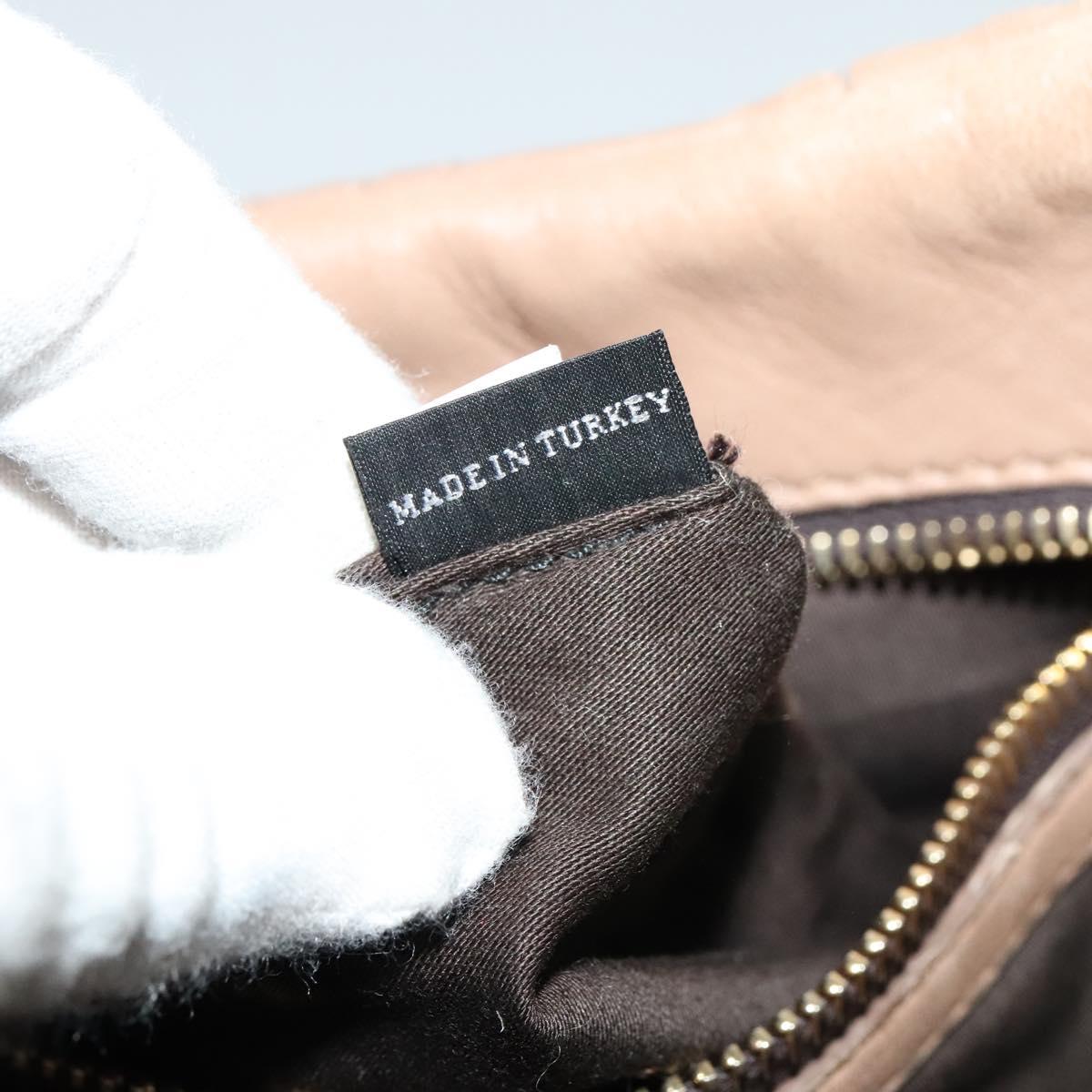 Miu Miu Hand Bag Leather 2way Pink Auth BD742