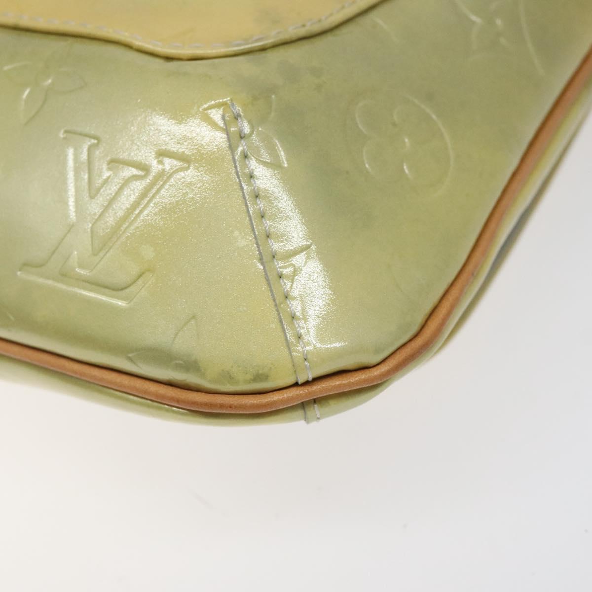 LOUIS VUITTON Monogram Vernis Thompson Street Bag Gris M91008 LV Auth BD750