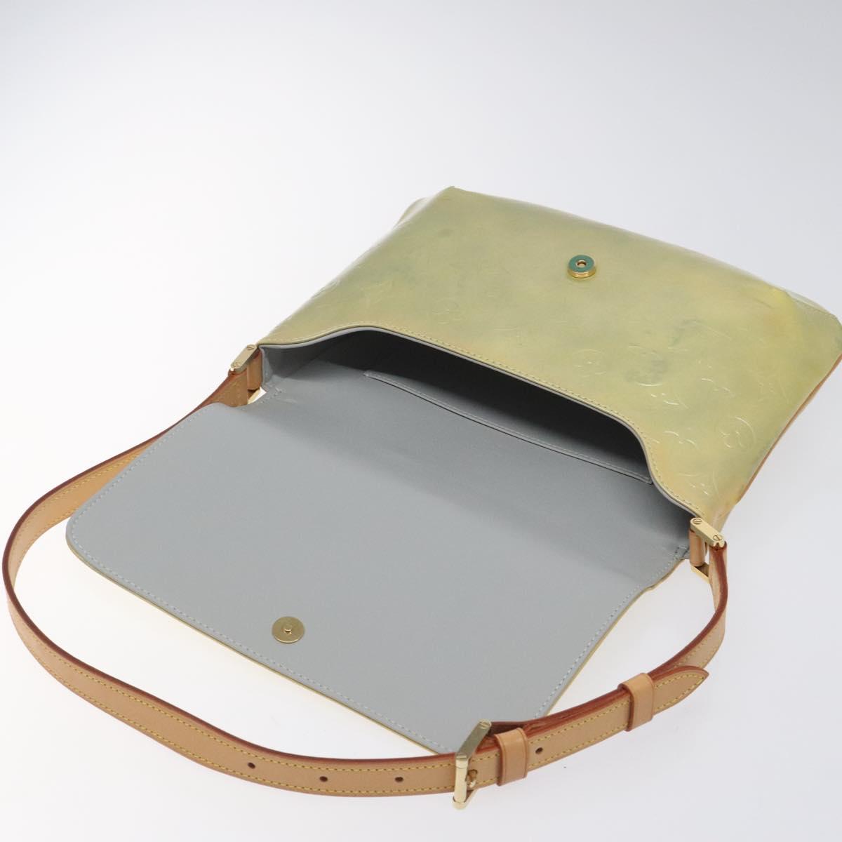 LOUIS VUITTON Monogram Vernis Thompson Street Bag Gris M91008 LV Auth BD750