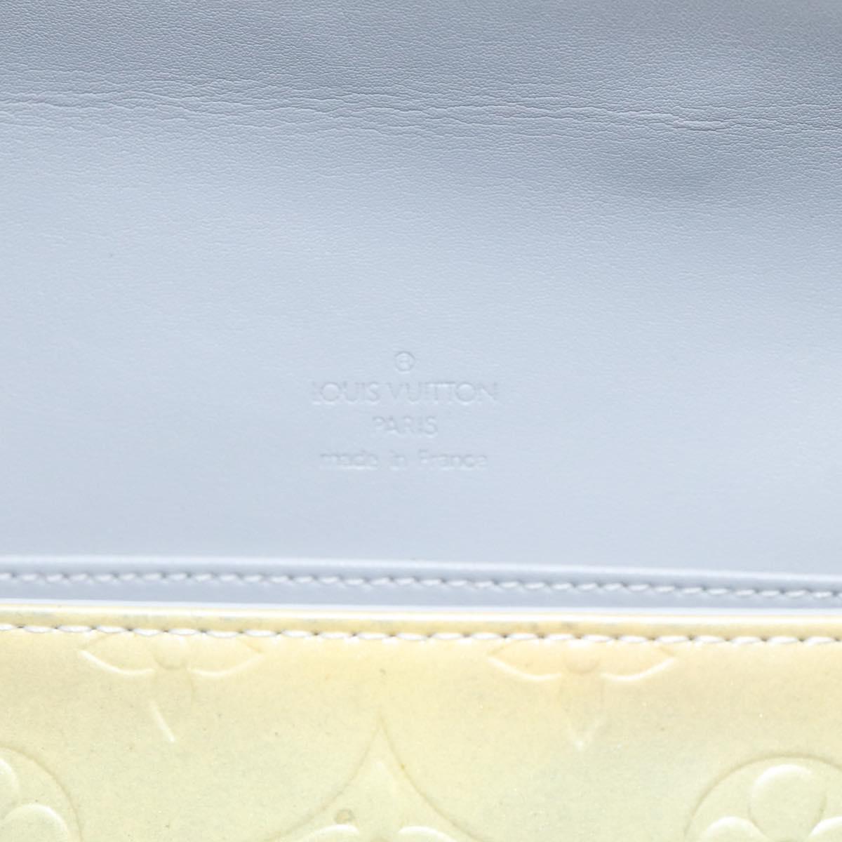 LOUIS VUITTON Monogram Vernis Thompson Street Bag Gris M91008 LV Auth BD750