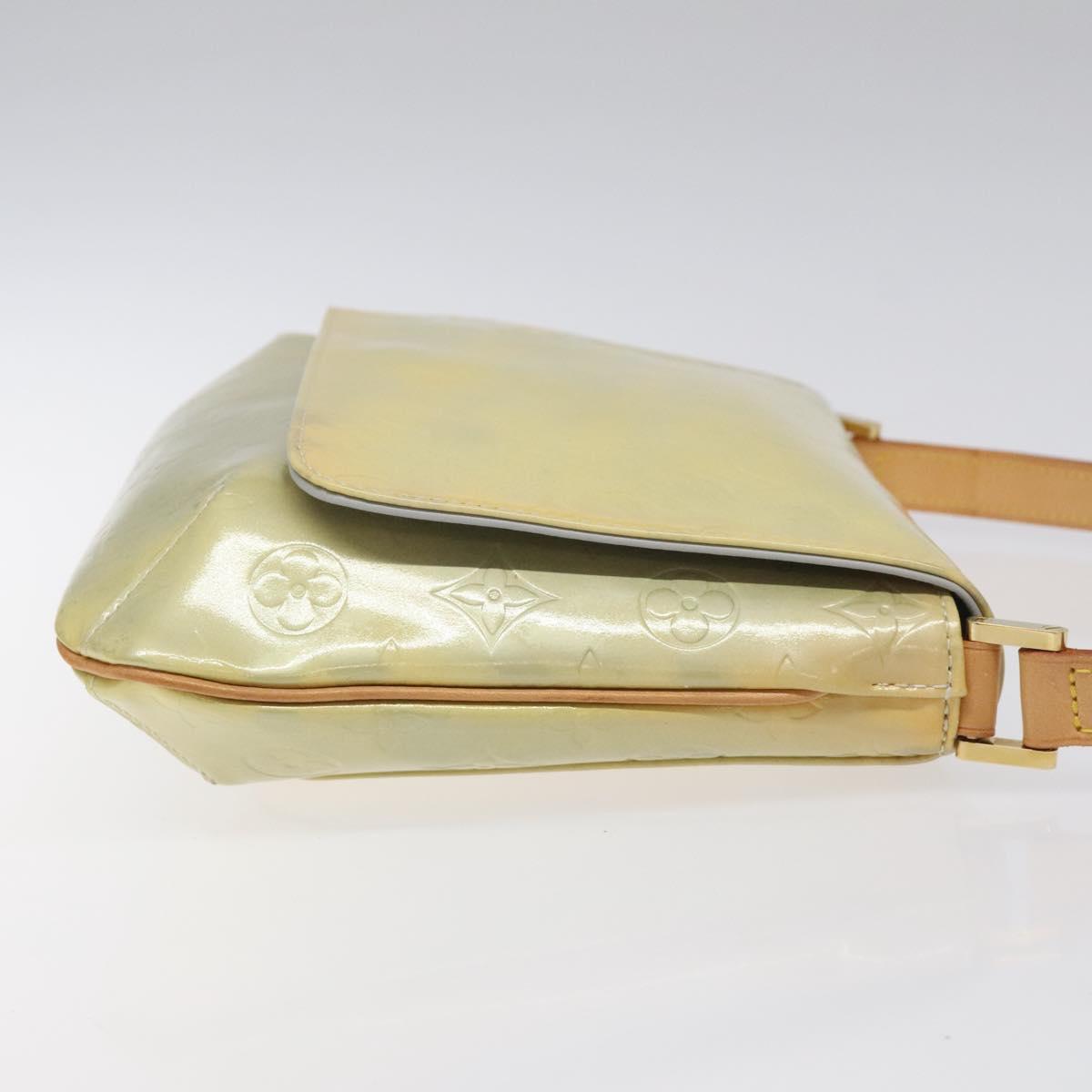 LOUIS VUITTON Monogram Vernis Thompson Street Bag Gris M91008 LV Auth BD750