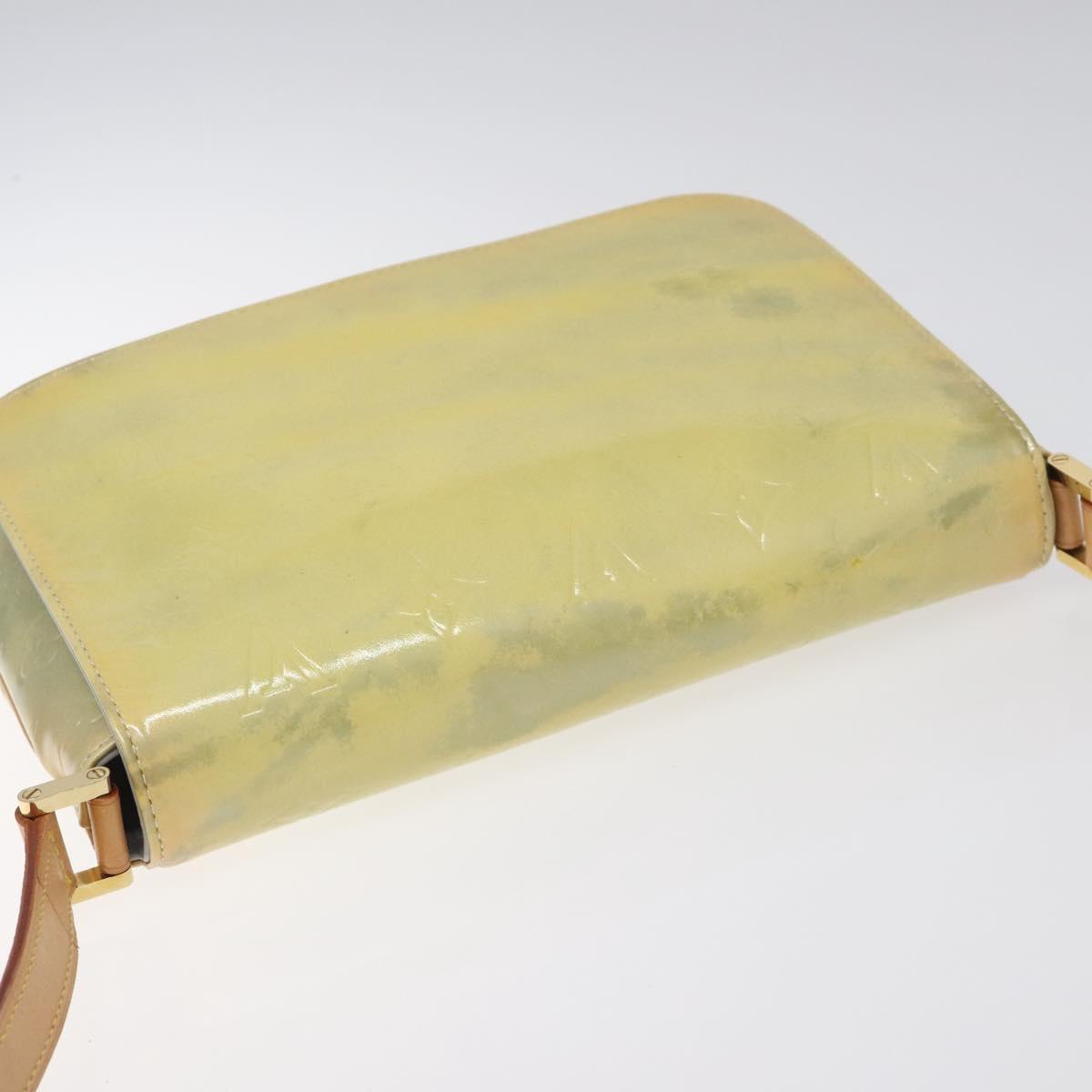 LOUIS VUITTON Monogram Vernis Thompson Street Bag Gris M91008 LV Auth BD750