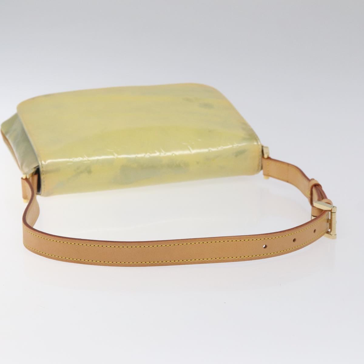 LOUIS VUITTON Monogram Vernis Thompson Street Bag Gris M91008 LV Auth BD750