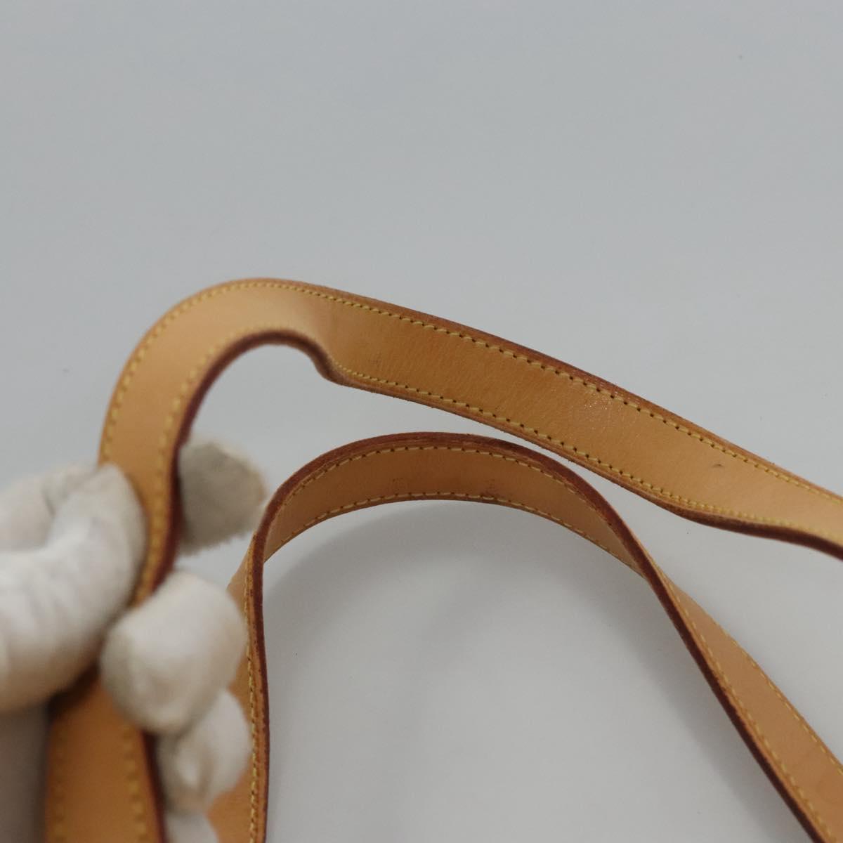 LOUIS VUITTON Monogram Vernis Houston Hand Bag Lime Yellow M91055 LV Auth BD751