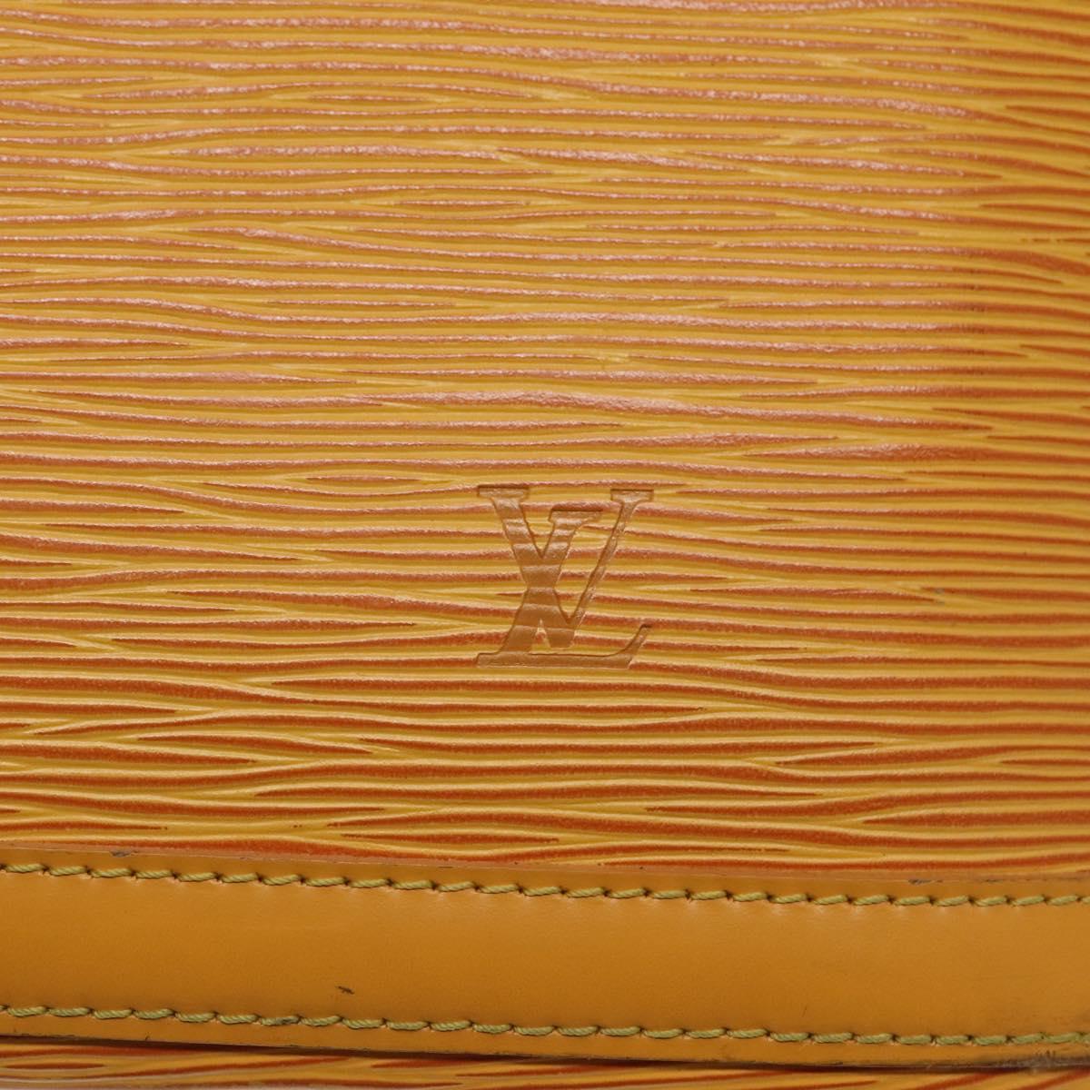 LOUIS VUITTON Epi Lussac Shoulder Bag Yellow M52289 LV Auth BD778