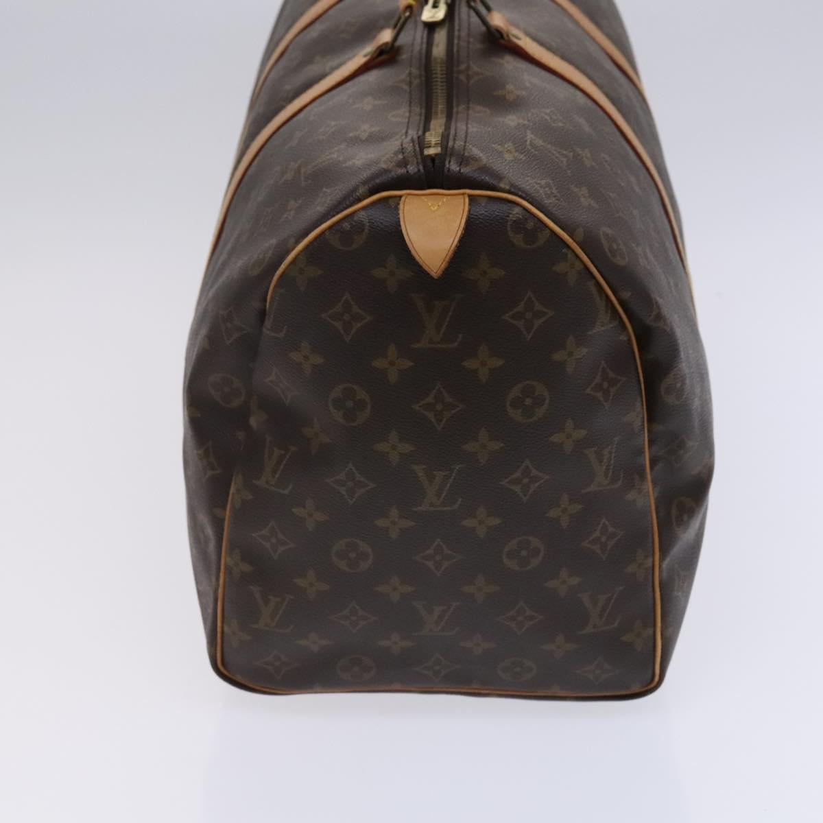 LOUIS VUITTON Monogram Keepall 50 Boston Bag M41426 LV Auth BD785