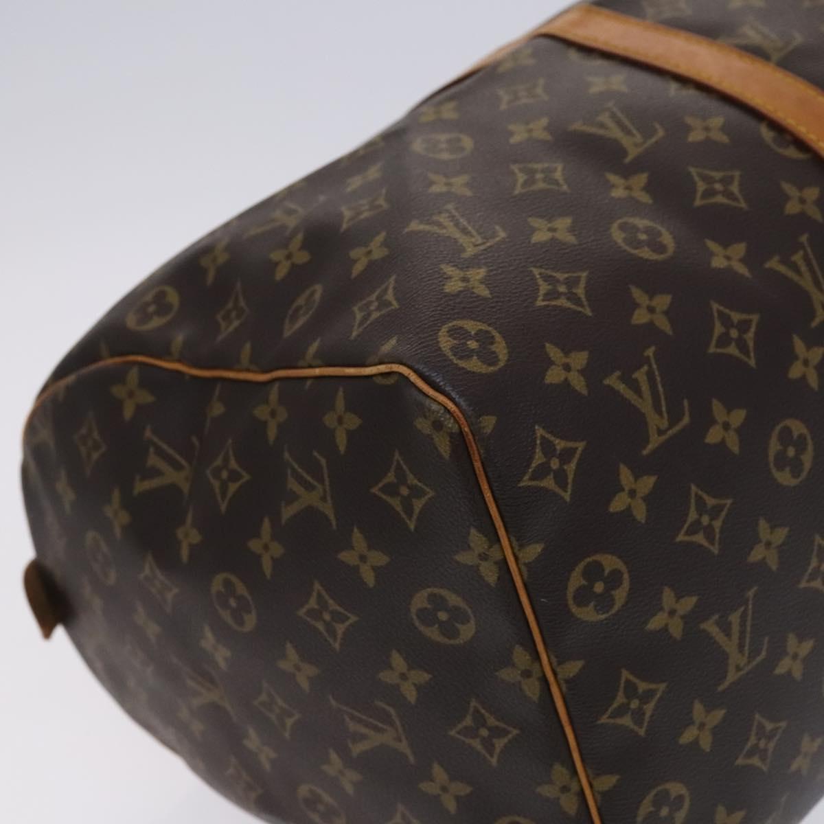 LOUIS VUITTON Monogram Keepall 50 Boston Bag M41426 LV Auth BD786