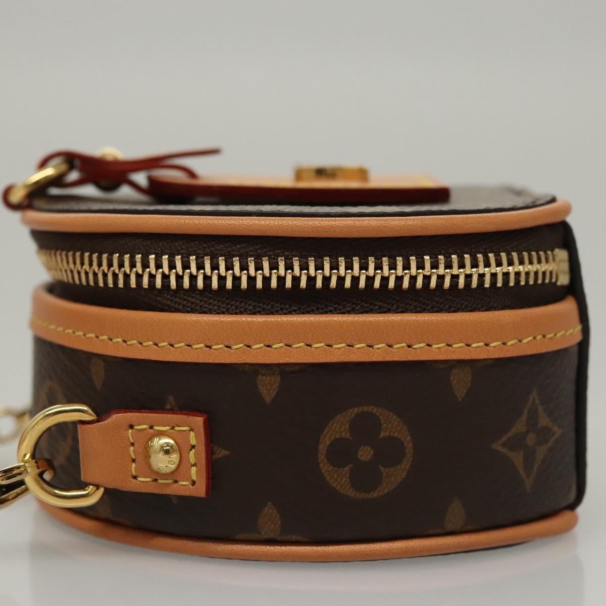 LOUIS VUITTON Monogram Mini Boite Chapeau Shoulder Bag M44699 LV Auth BD788SA