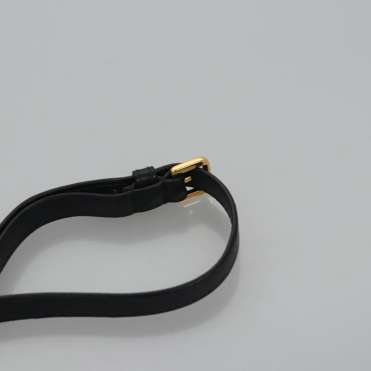 Christian Dior Trotter Canvas Oblique Phone Holder Airpods Case Navy Auth BD790V