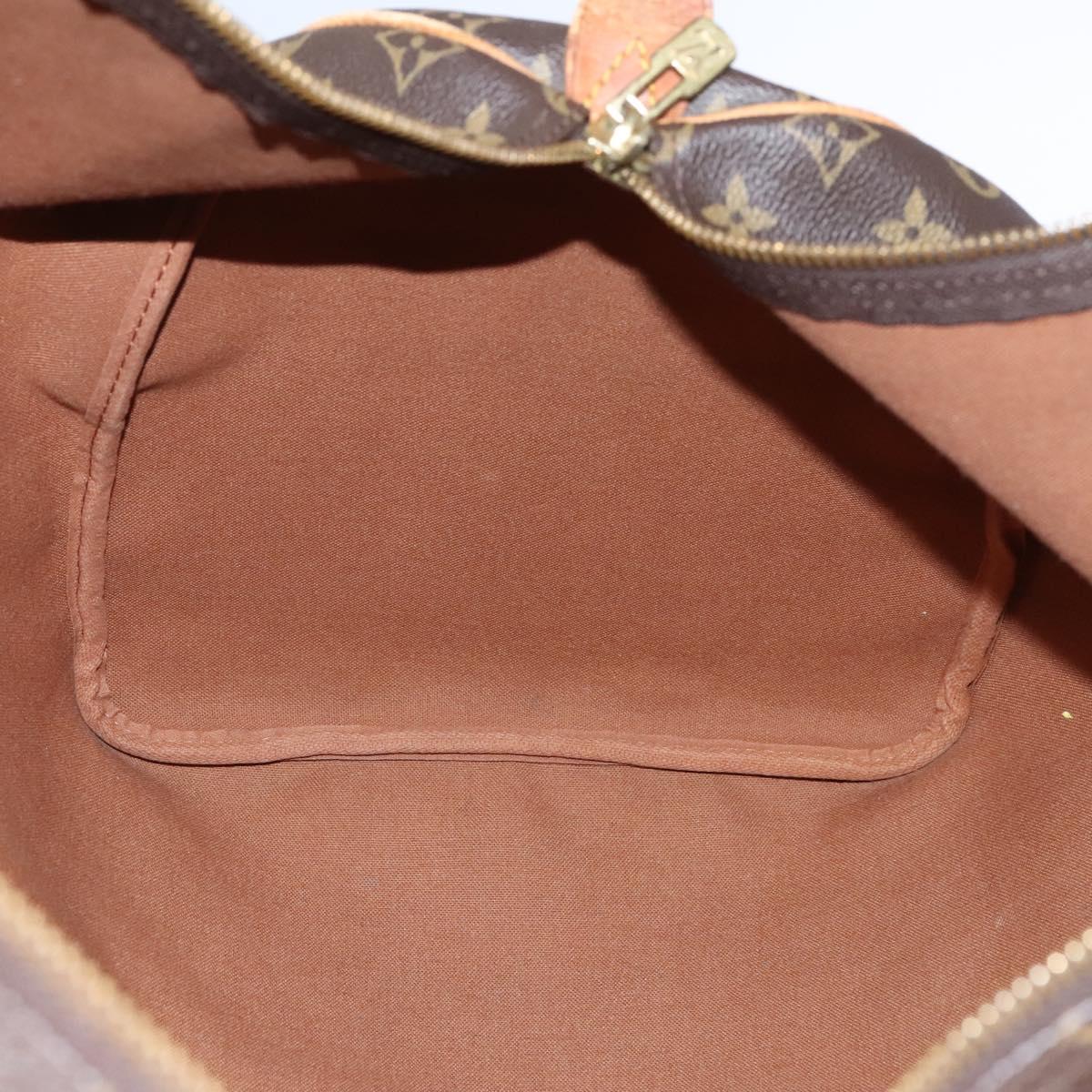 LOUIS VUITTON Monogram Keepall 55 Boston Bag M41424 LV Auth BD799