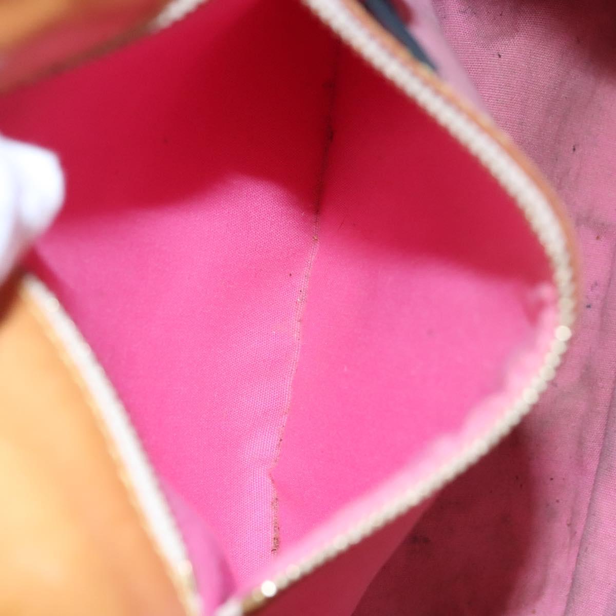 LOUIS VUITTON Monogram Mini Sac Catrain Hand Bag Strawberry M92930 Auth BD807