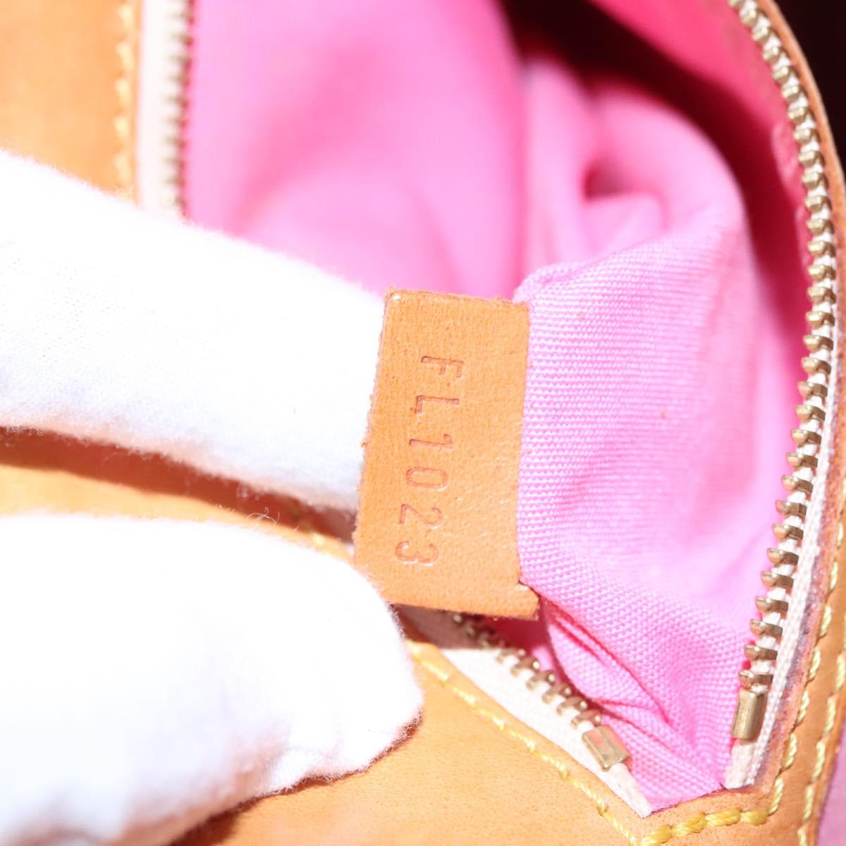 LOUIS VUITTON Monogram Mini Sac Catrain Hand Bag Strawberry M92930 Auth BD807