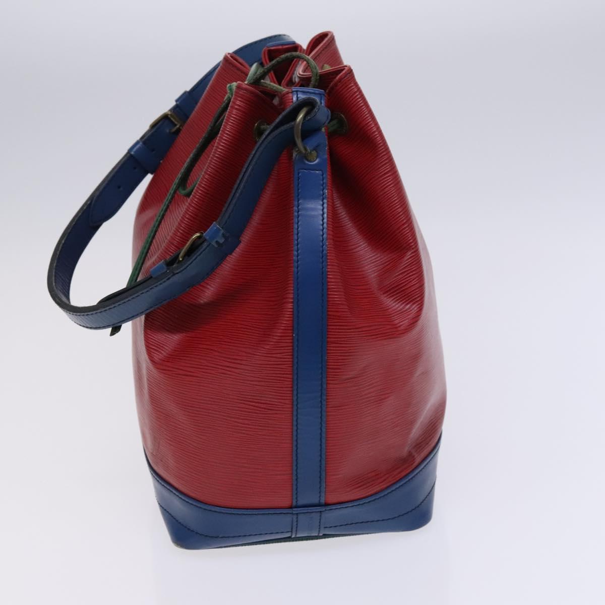 LOUIS VUITTON Epi Toriko Color Noe Bag Red Blue Green M44084 LV Auth BD854