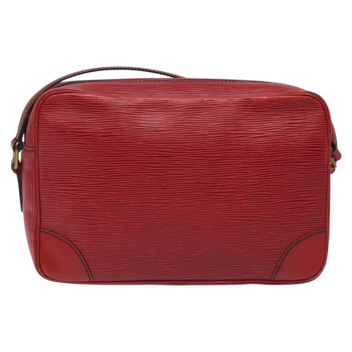 LOUIS VUITTON Epi Trocadero 27 Shoulder Bag Red M52317 LV Auth BD855