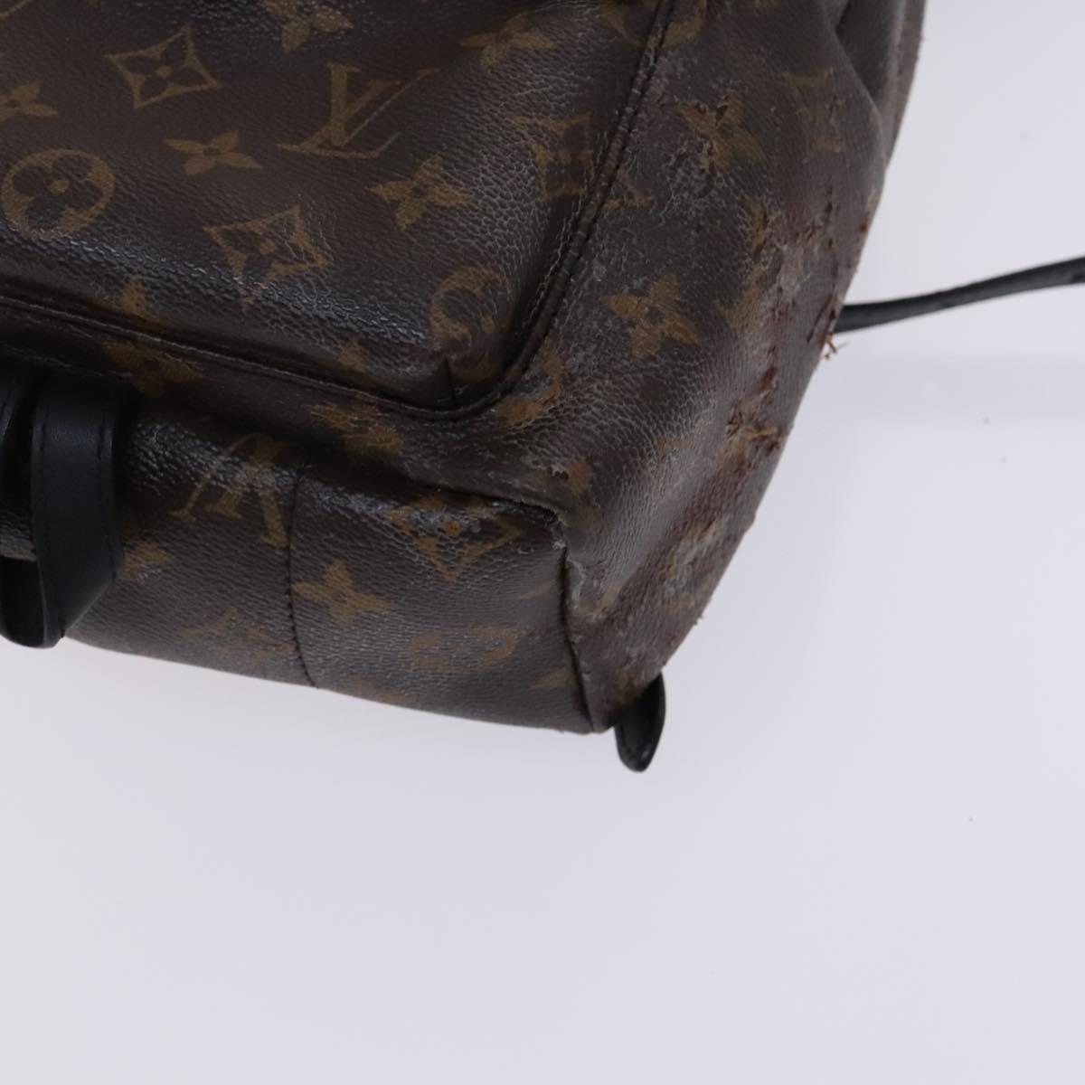 LOUIS VUITTON Monogram Palm Springs PM Backpack M41560 LV Auth BD858