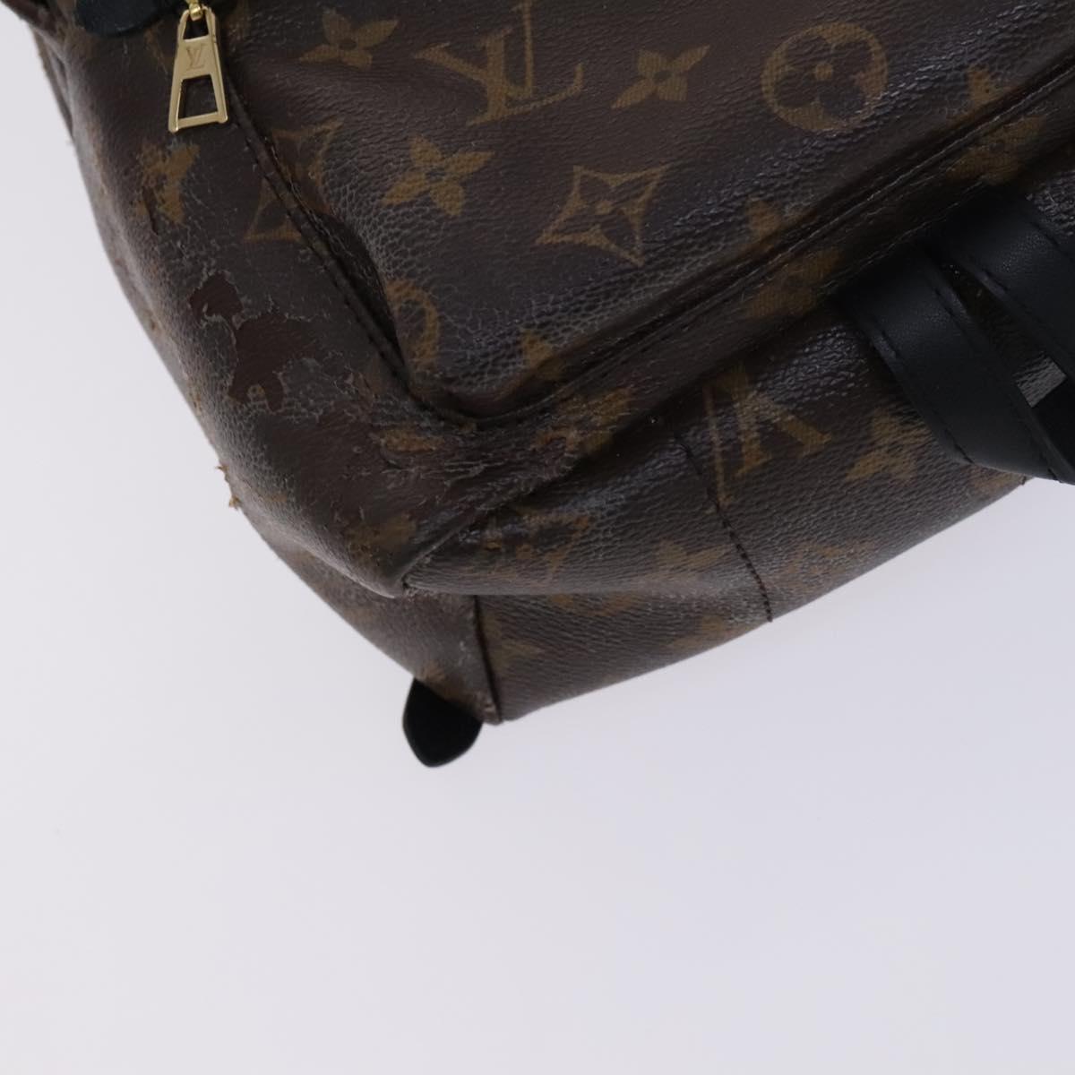 LOUIS VUITTON Monogram Palm Springs PM Backpack M41560 LV Auth BD858