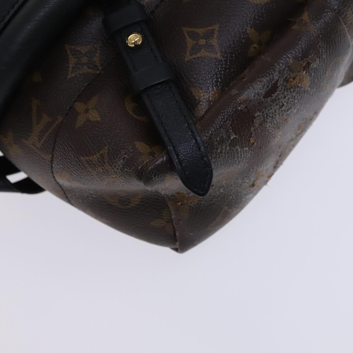 LOUIS VUITTON Monogram Palm Springs PM Backpack M41560 LV Auth BD858