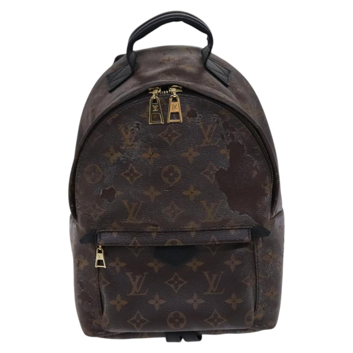 LOUIS VUITTON Monogram Palm Springs PM Backpack M41560 LV Auth BD858