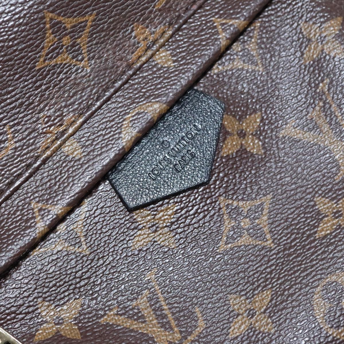 LOUIS VUITTON Monogram Palm Springs PM Backpack M41560 LV Auth BD858