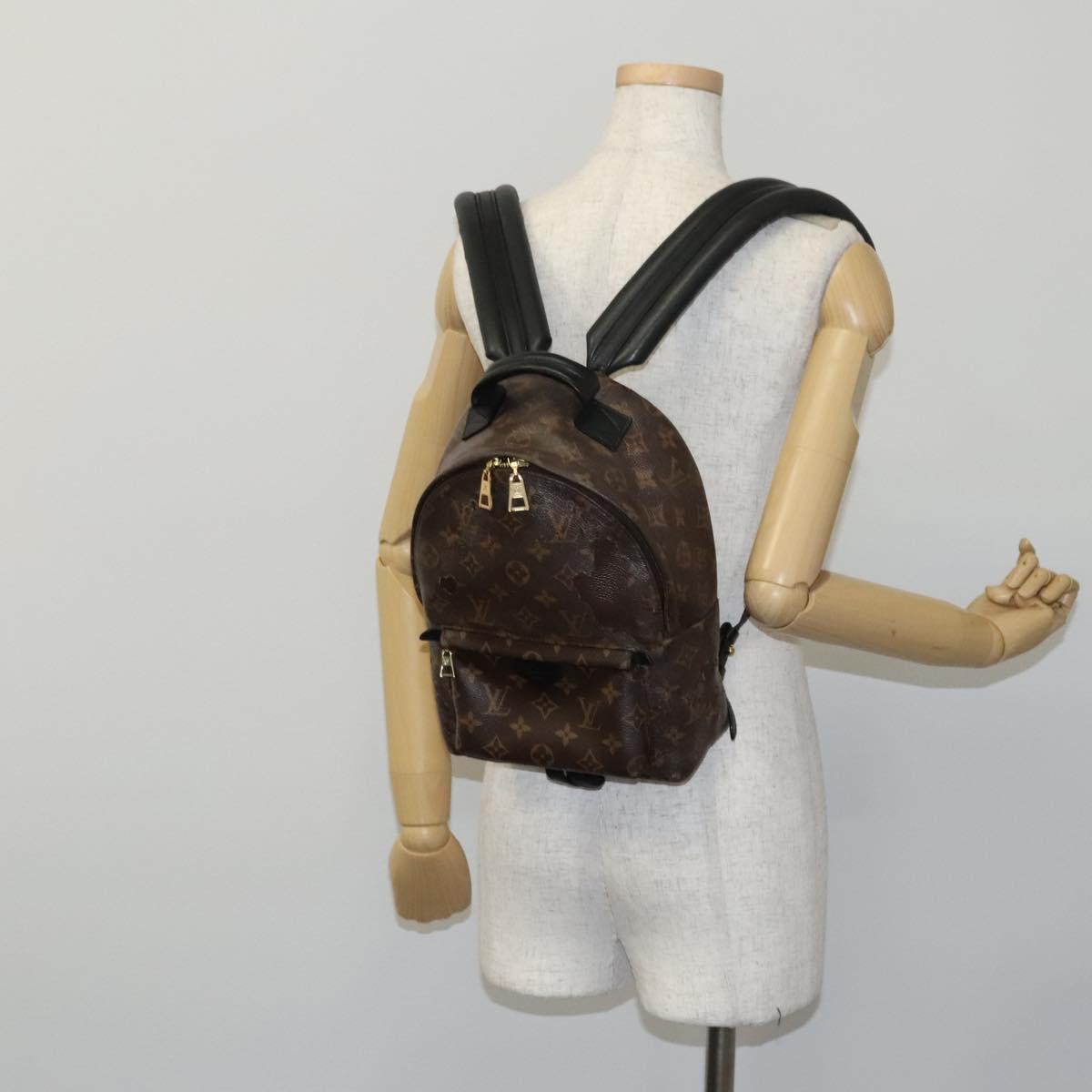 LOUIS VUITTON Monogram Palm Springs PM Backpack M41560 LV Auth BD858