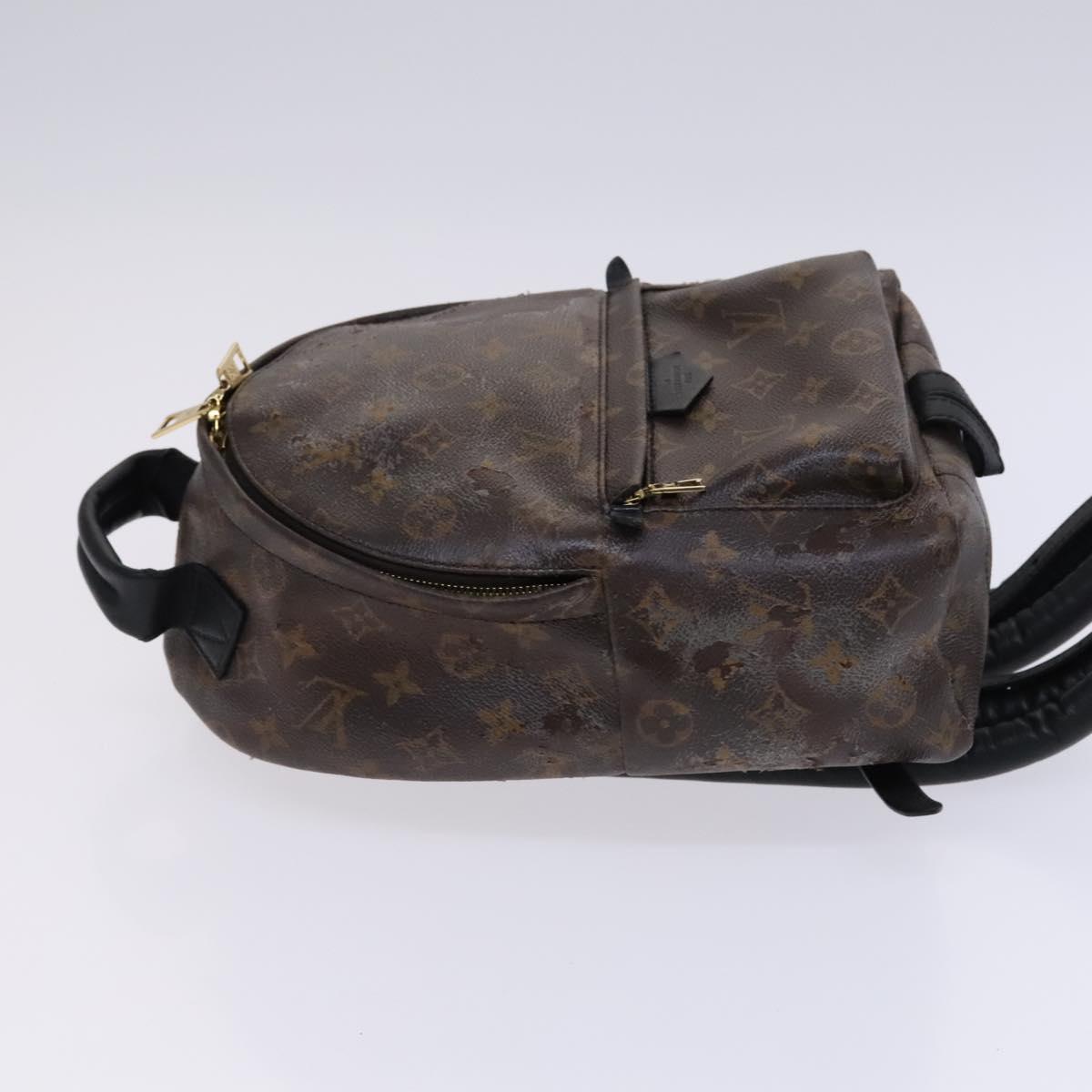 LOUIS VUITTON Monogram Palm Springs PM Backpack M41560 LV Auth BD858