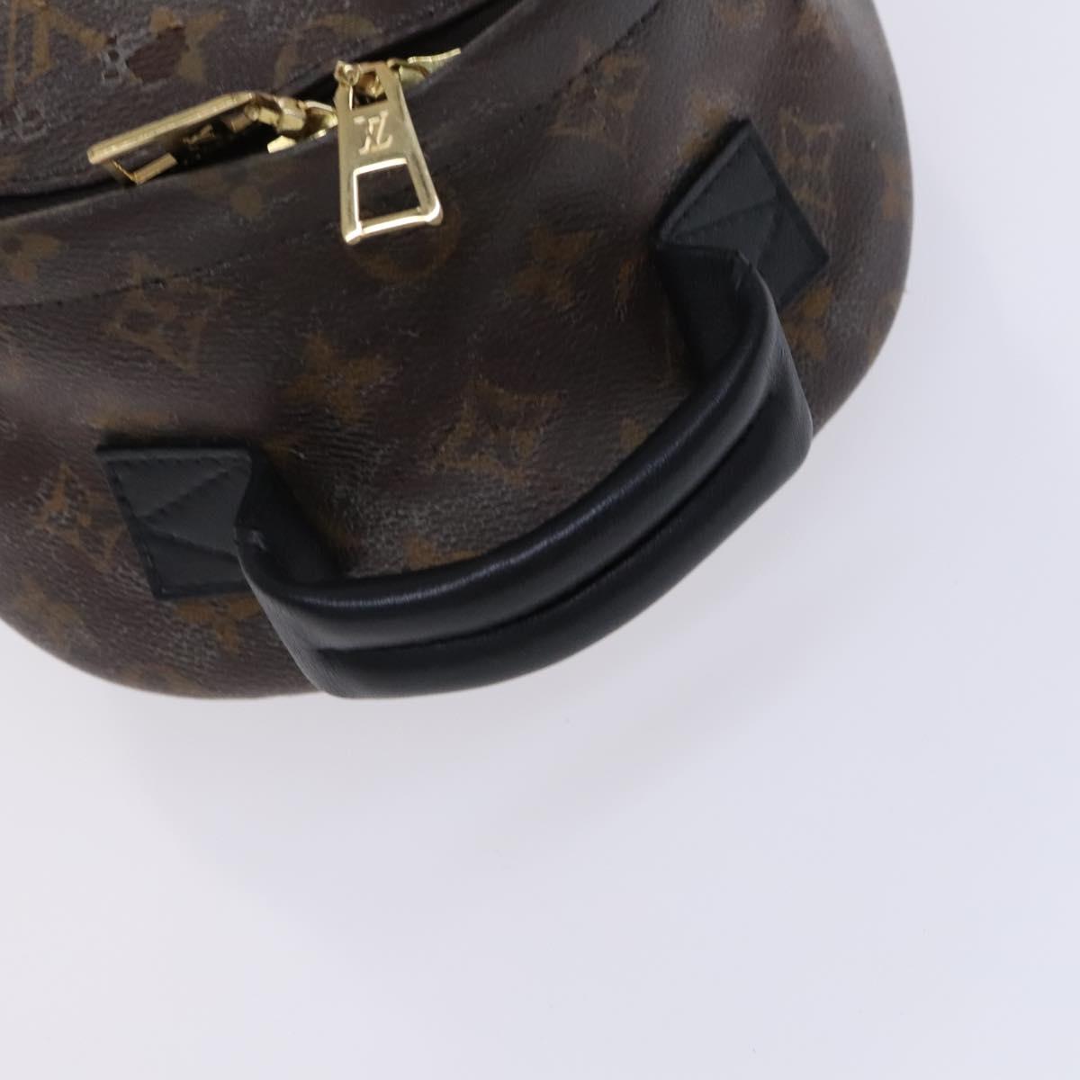 LOUIS VUITTON Monogram Palm Springs PM Backpack M41560 LV Auth BD858