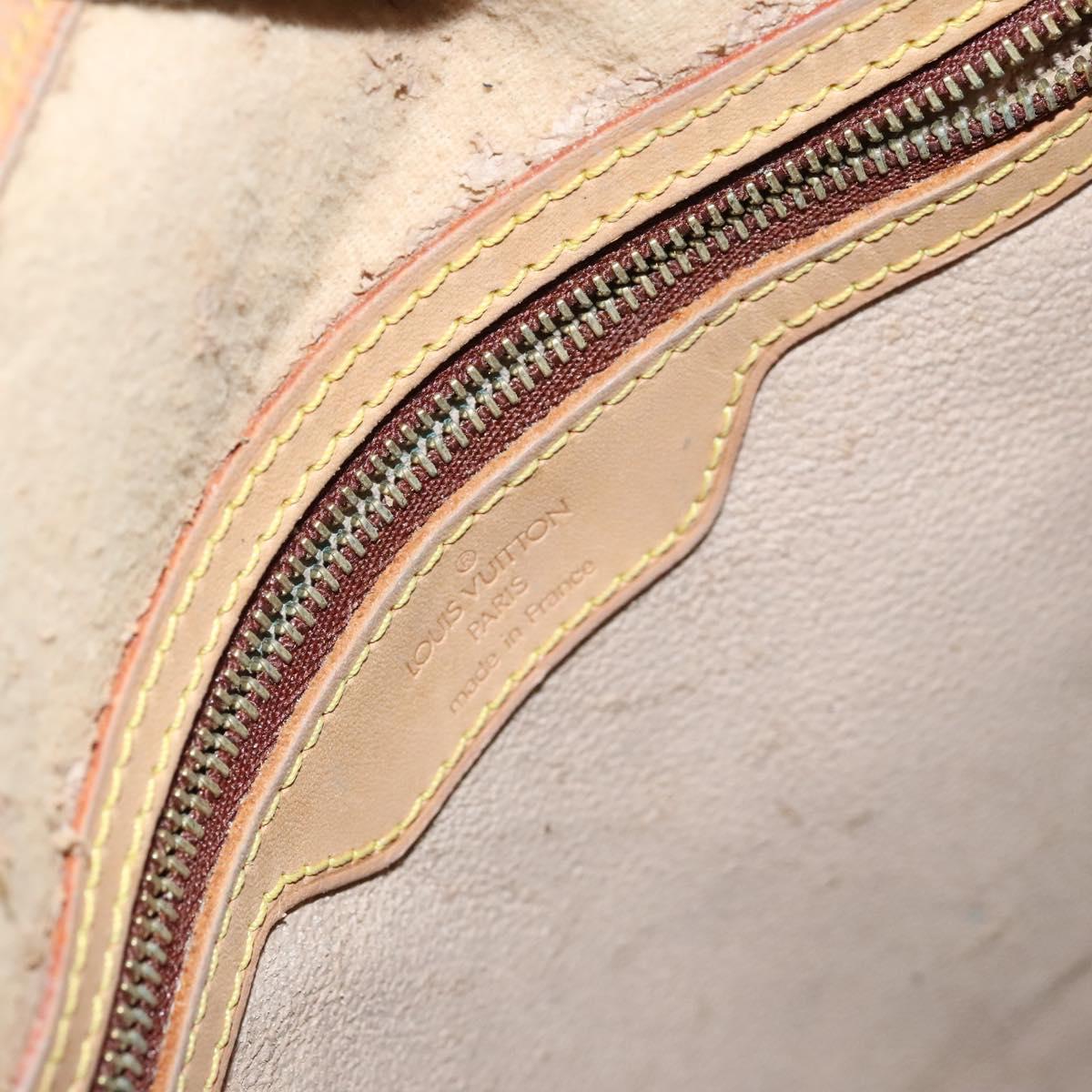 LOUIS VUITTON Monogram Bucket GM Shoulder Bag M42236 LV Auth BD915