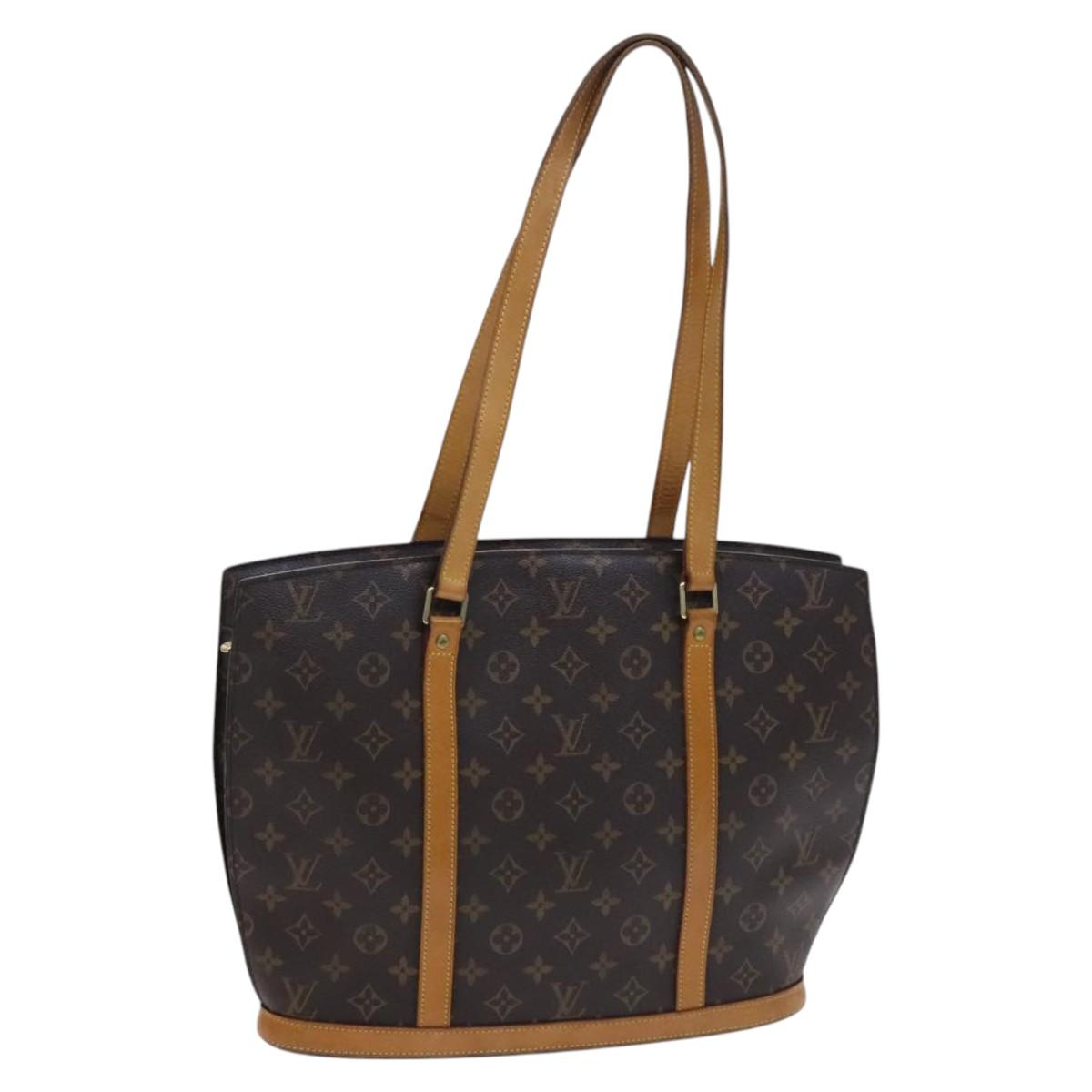 LOUIS VUITTON Monogram Babylone Tote Bag M51102 LV Auth BD920