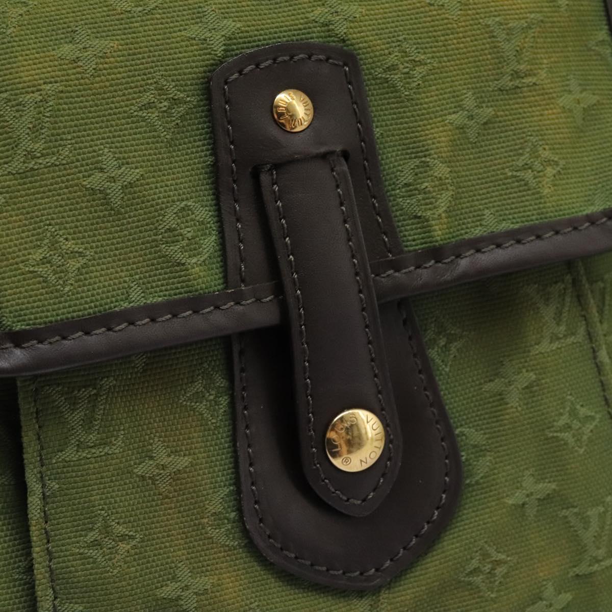LOUIS VUITTON Monogram Mini Besace Mary Kate Bag TST Khaki M92322 LV Auth BD946