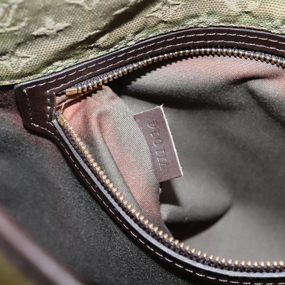 LOUIS VUITTON Monogram Mini Besace Mary Kate Bag TST Khaki M92322 LV Auth BD946