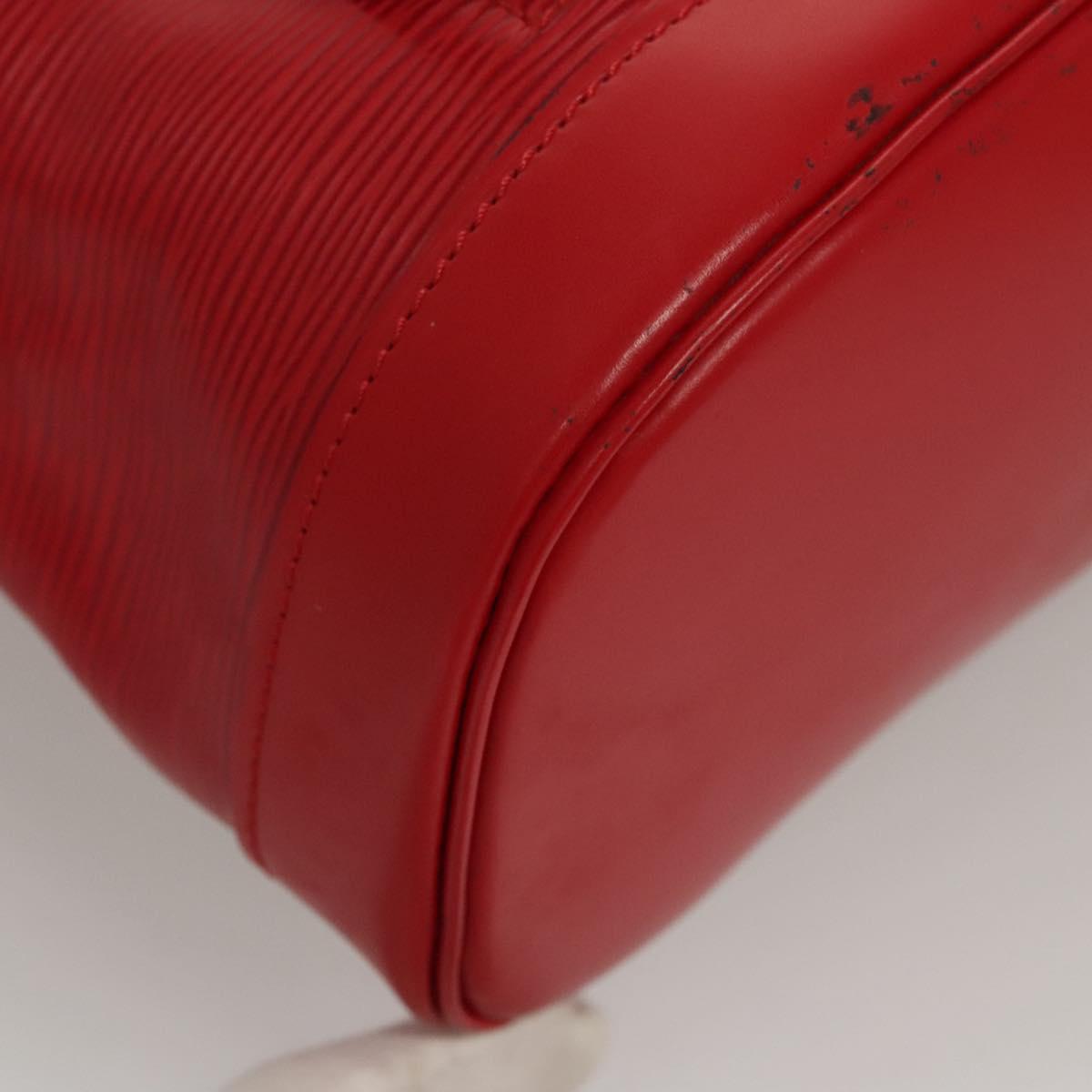 LOUIS VUITTON Epi Montsouris MM Backpack Monaco 700th Red LV Auth BD973SAV