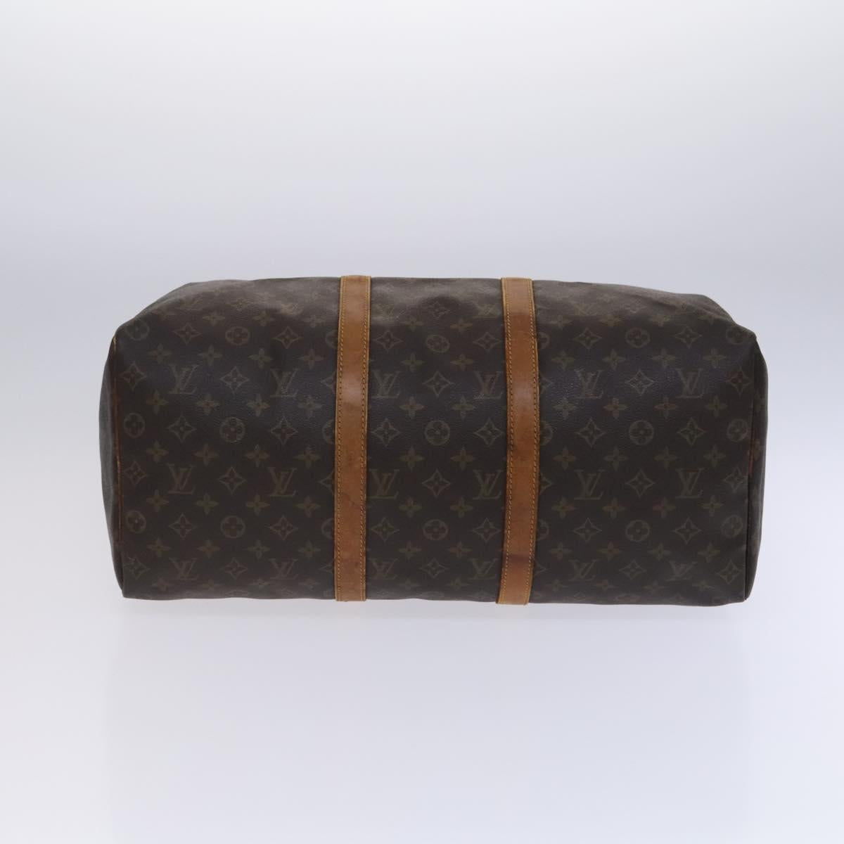 LOUIS VUITTON Monogram Keepall 50 Boston Bag M41426 LV Auth BD976