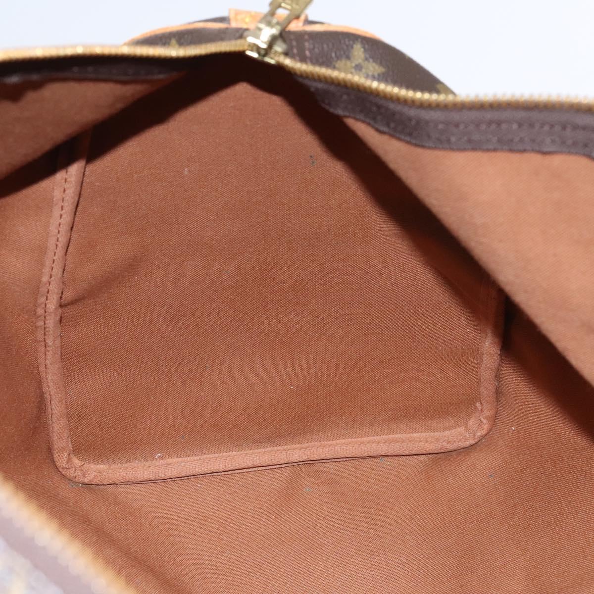 LOUIS VUITTON Monogram Keepall 45 Boston Bag M41428 LV Auth BD996
