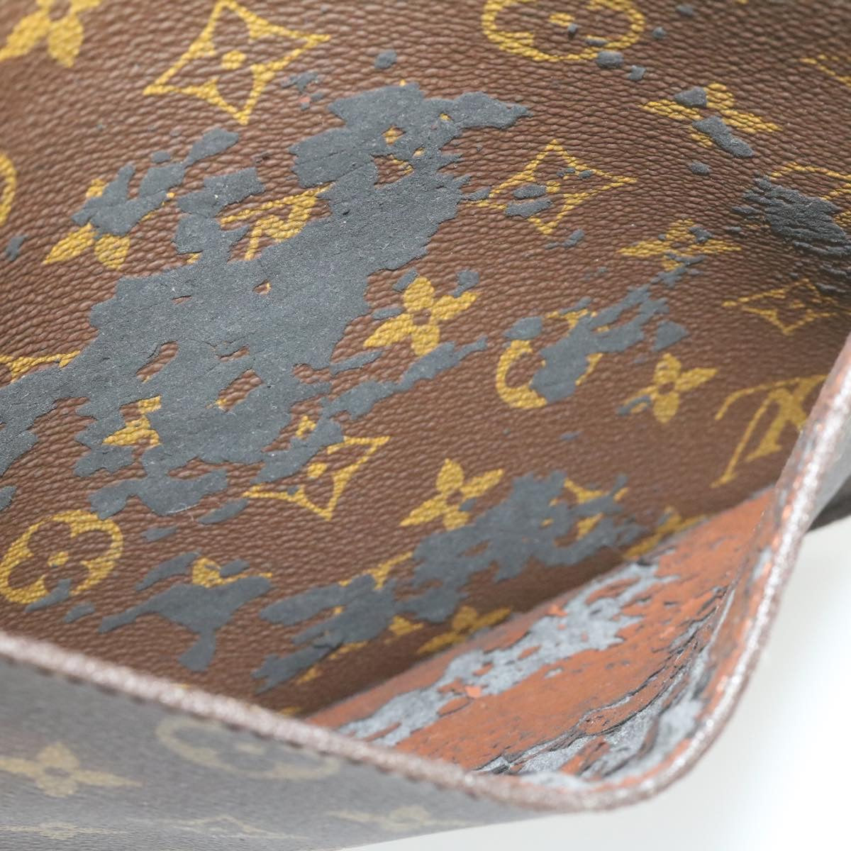 LOUIS VUITTON Monogram Saint Cloud GM Shoulder Bag M51242 LV Auth am313b