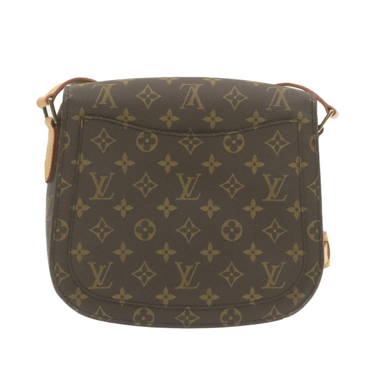 LOUIS VUITTON Monogram Saint Cloud GM Shoulder Bag M51242 LV Auth am313b