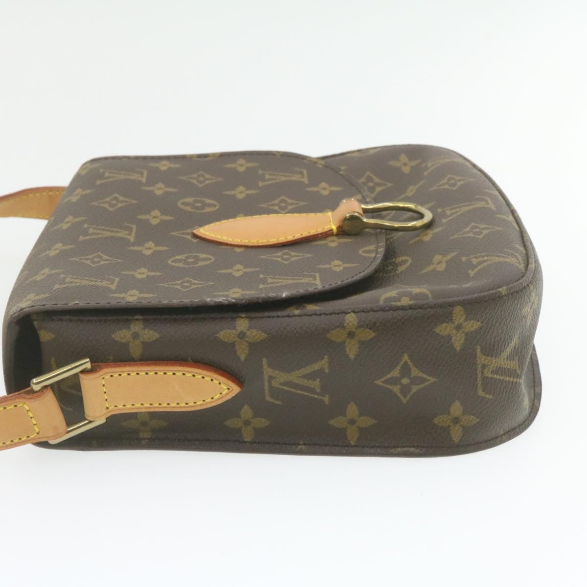 LOUIS VUITTON Monogram Saint Cloud GM Shoulder Bag M51242 LV Auth am313b