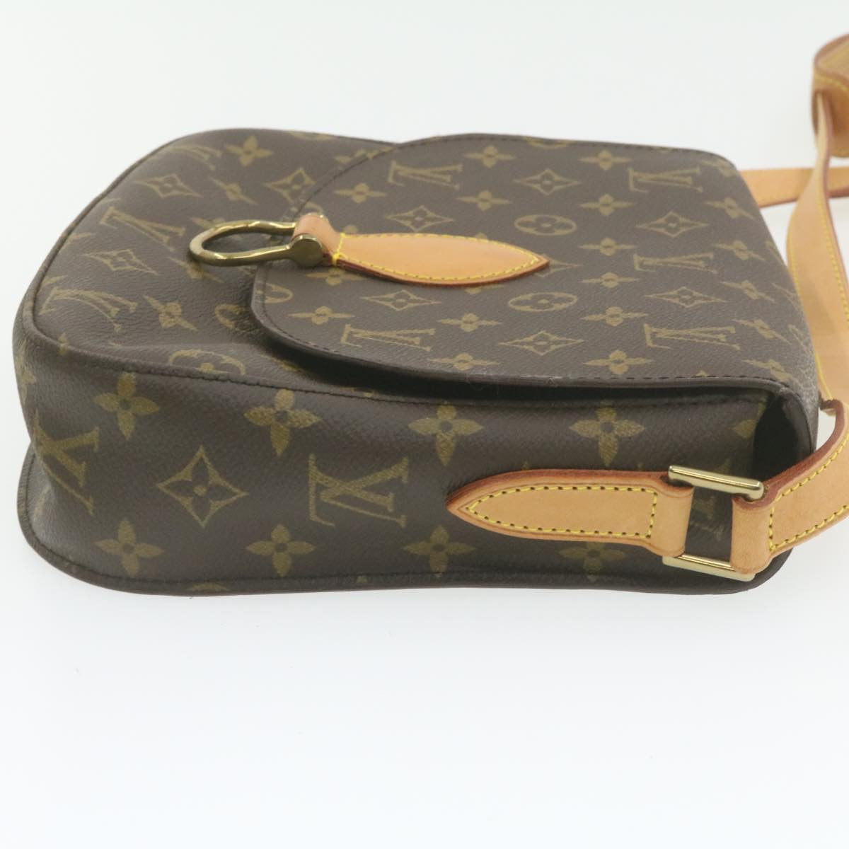 LOUIS VUITTON Monogram Saint Cloud GM Shoulder Bag M51242 LV Auth am313b