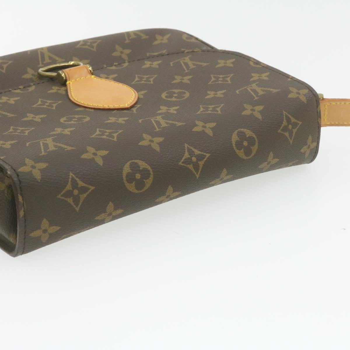 LOUIS VUITTON Monogram Saint Cloud GM Shoulder Bag M51242 LV Auth am313b