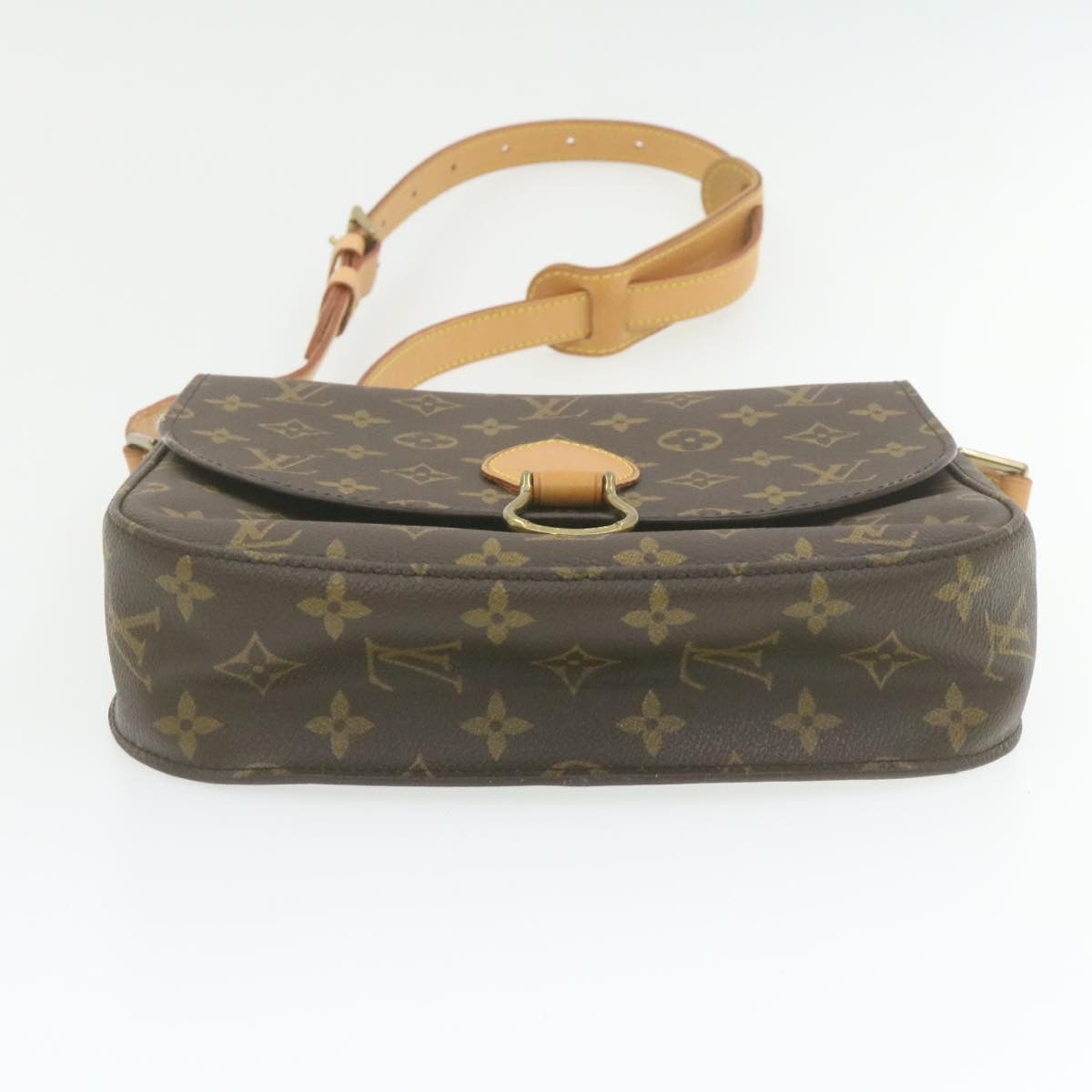 LOUIS VUITTON Monogram Saint Cloud GM Shoulder Bag M51242 LV Auth am313b